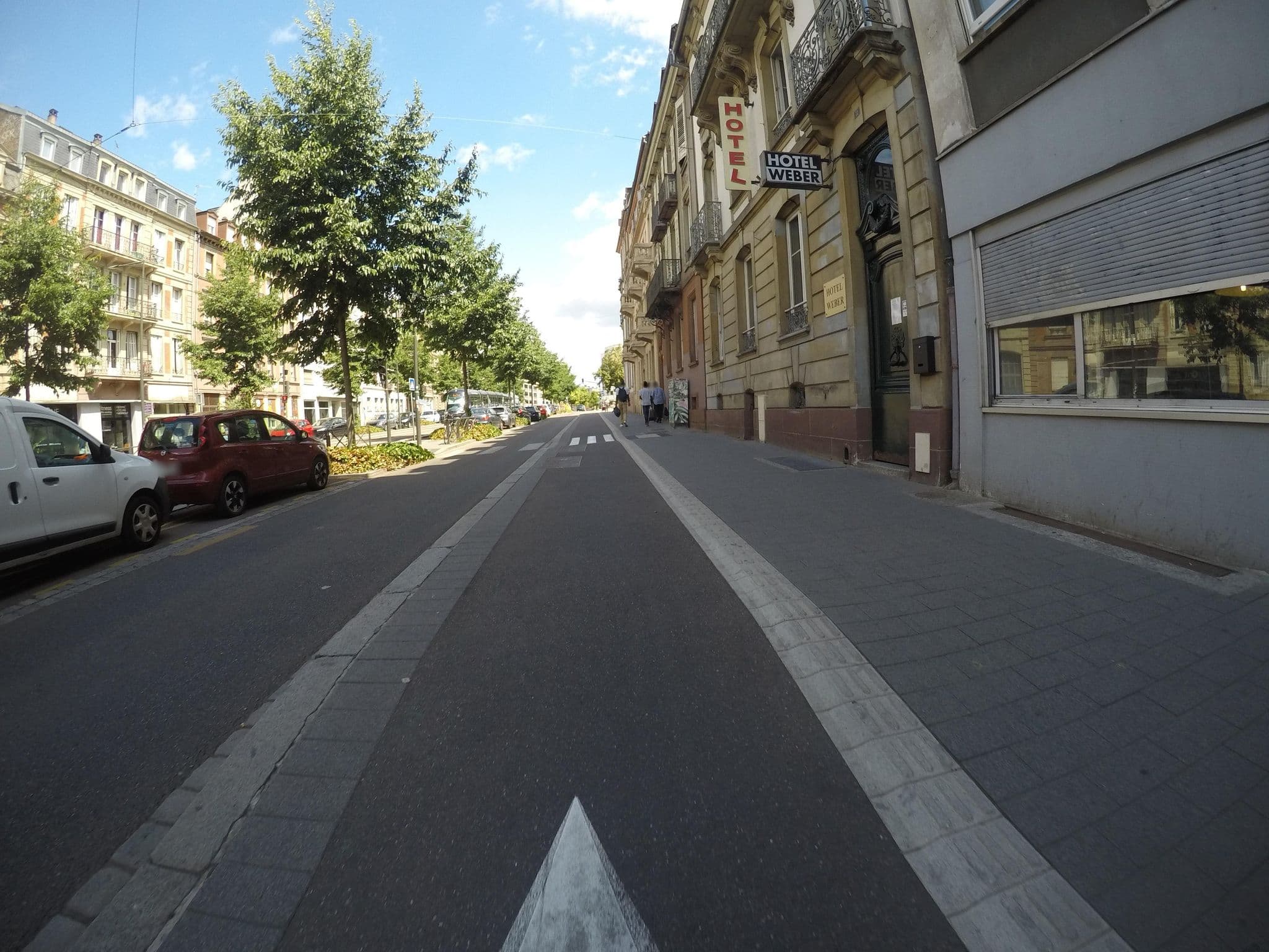 Street view near Hôtel Weber, Strasbourg — © mfa (CC BY-SA · Mapillary)
