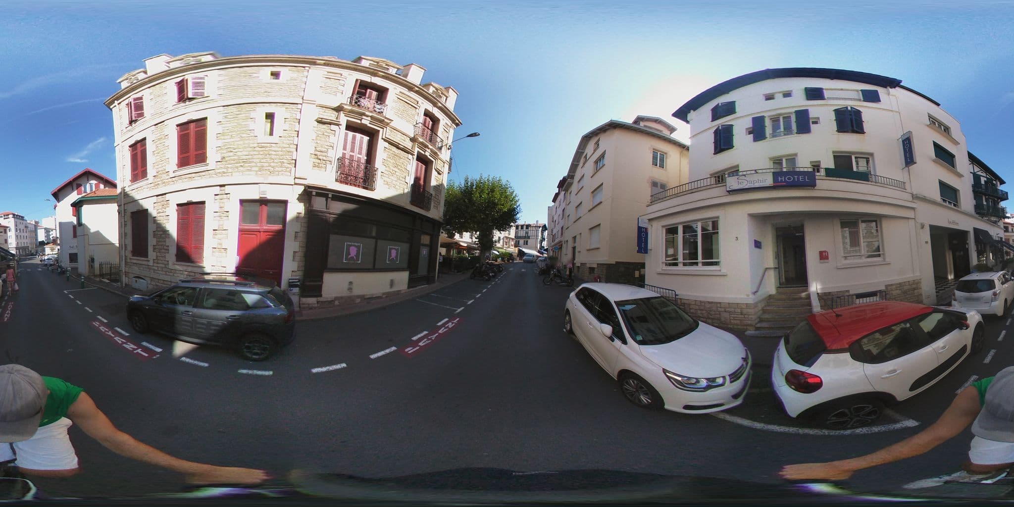 Street view near Hôtel Beau-Séjour, Biarritz — © cartocite (CC BY-SA · Mapillary)