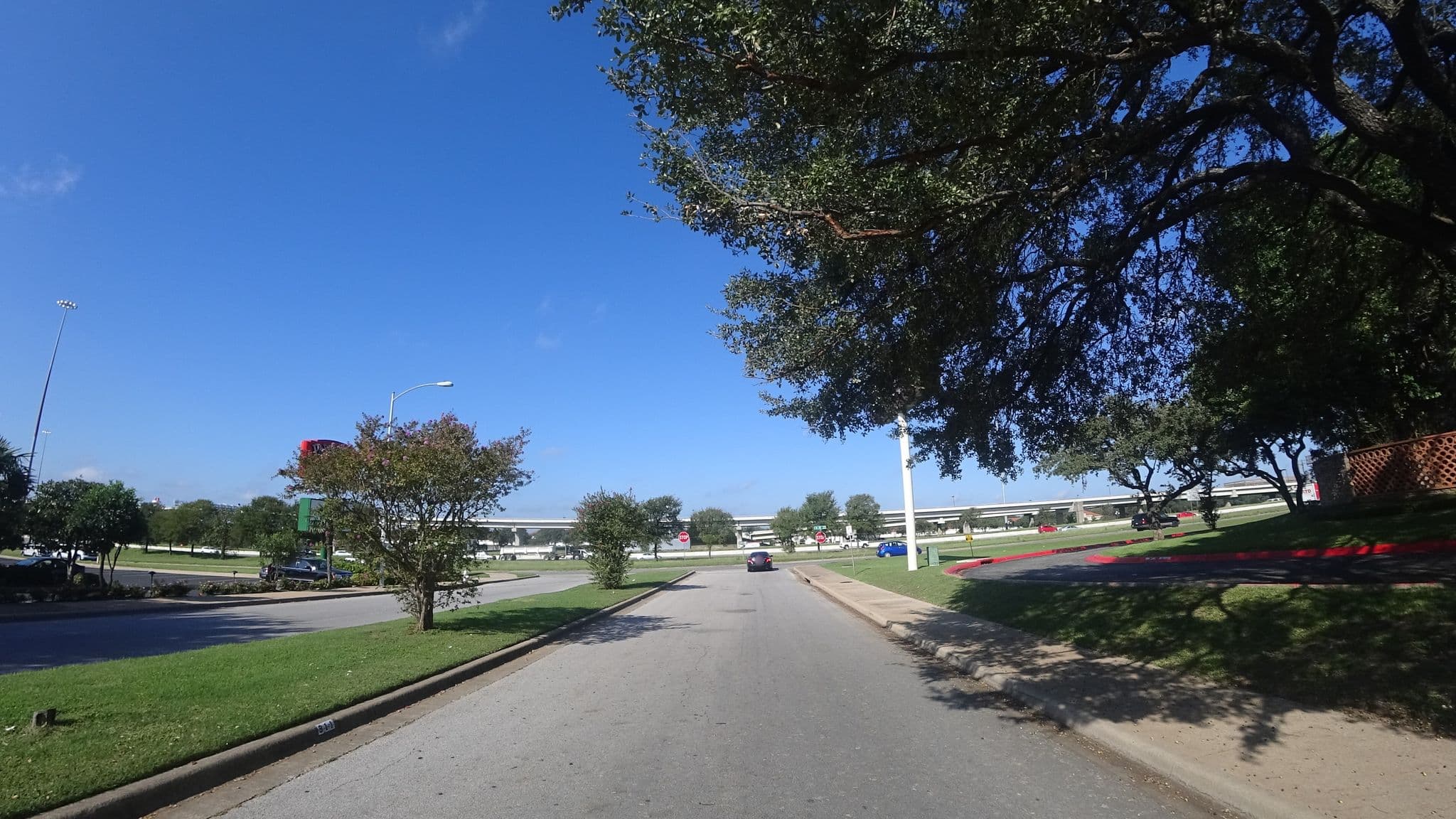 Street view near Hilton, University of Texas — © mly_aus04 (CC BY-SA · Mapillary)