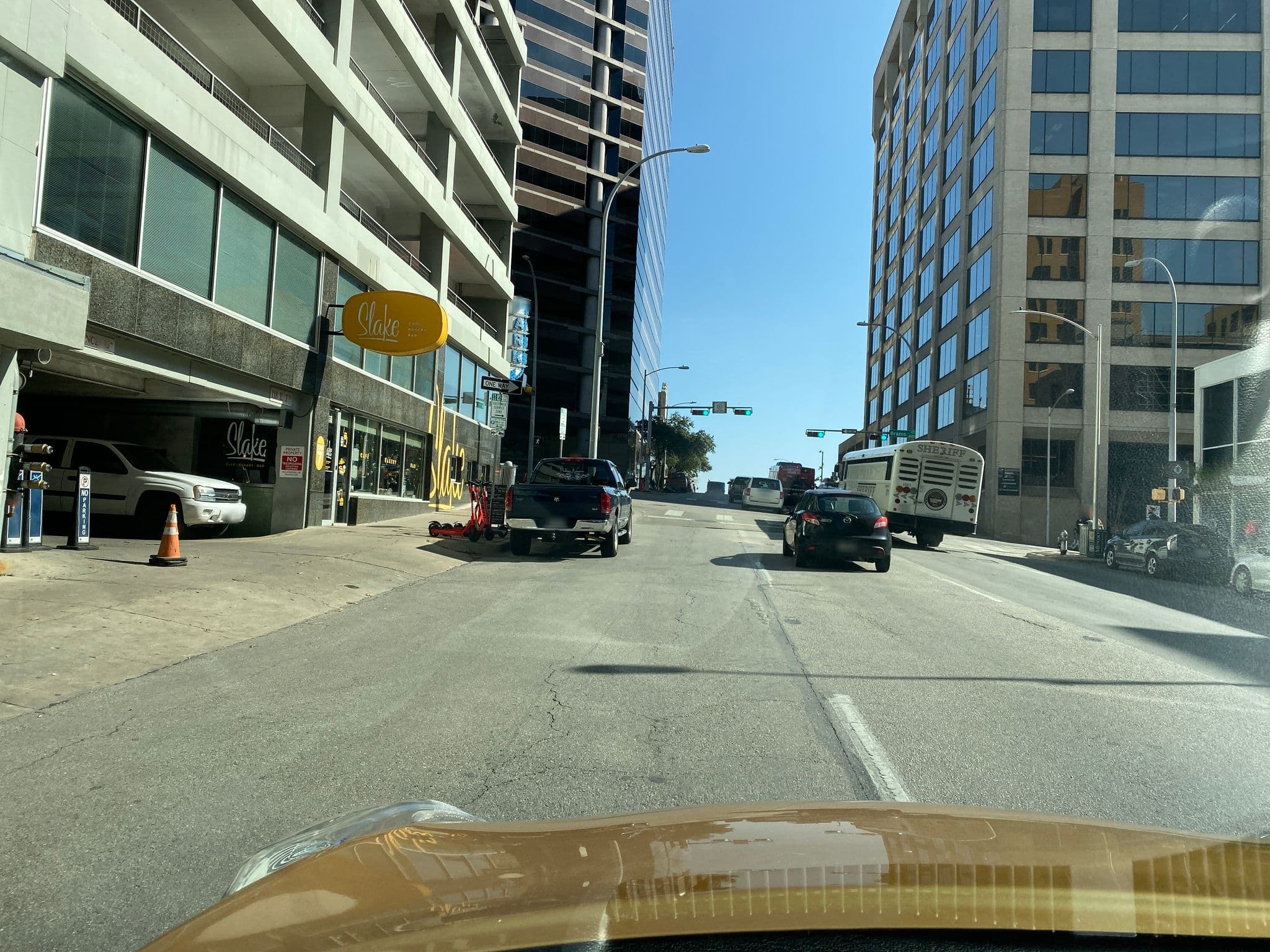 Street view near Senator Ling's Suite @ The Driskill, Austin — © oscartx512 (CC BY-SA · Mapillary)