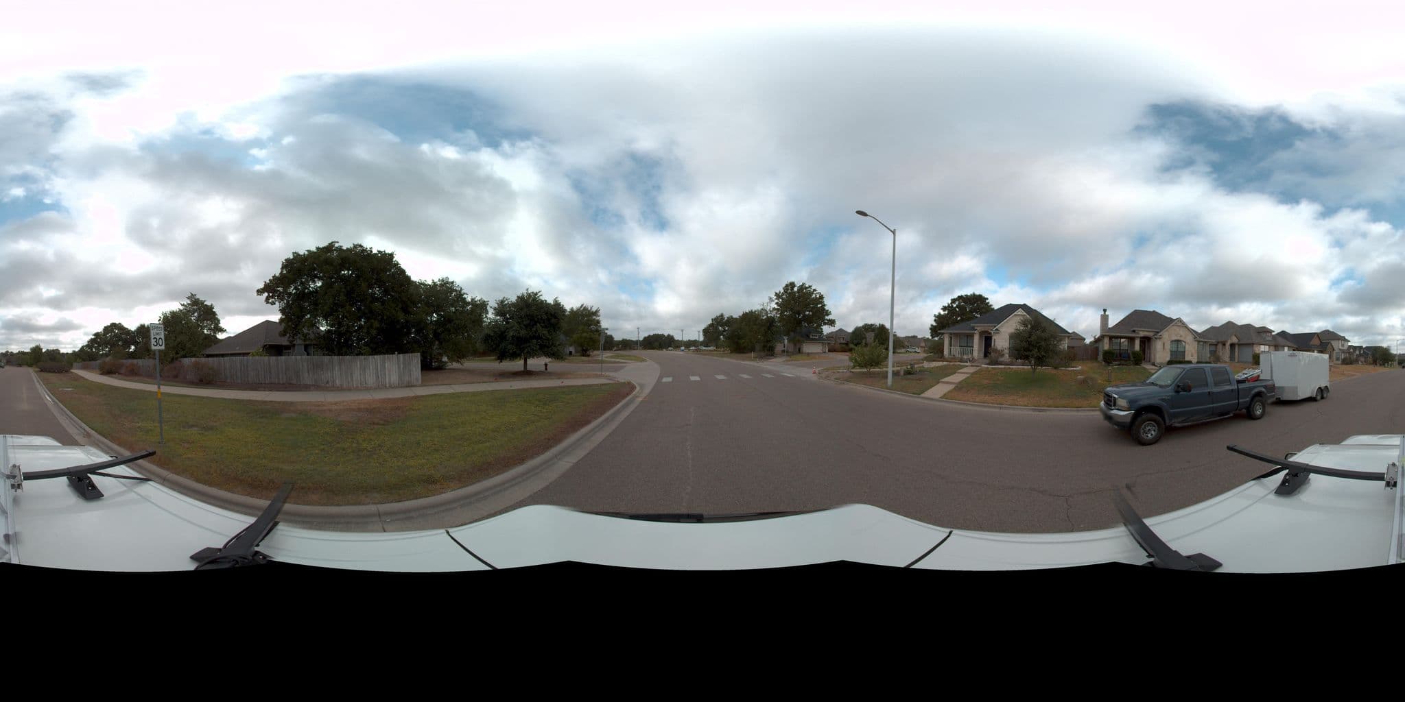 Street view near Backporch Bungalow, College Station — © rking (CC BY-SA · Mapillary)