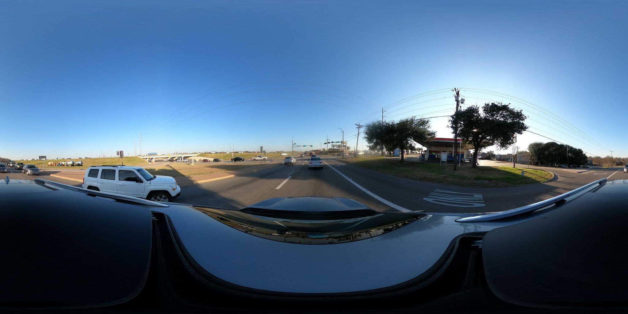 Street view near Moon Peach Headquarters., College Station — © raveneye (CC BY-SA · Mapillary)