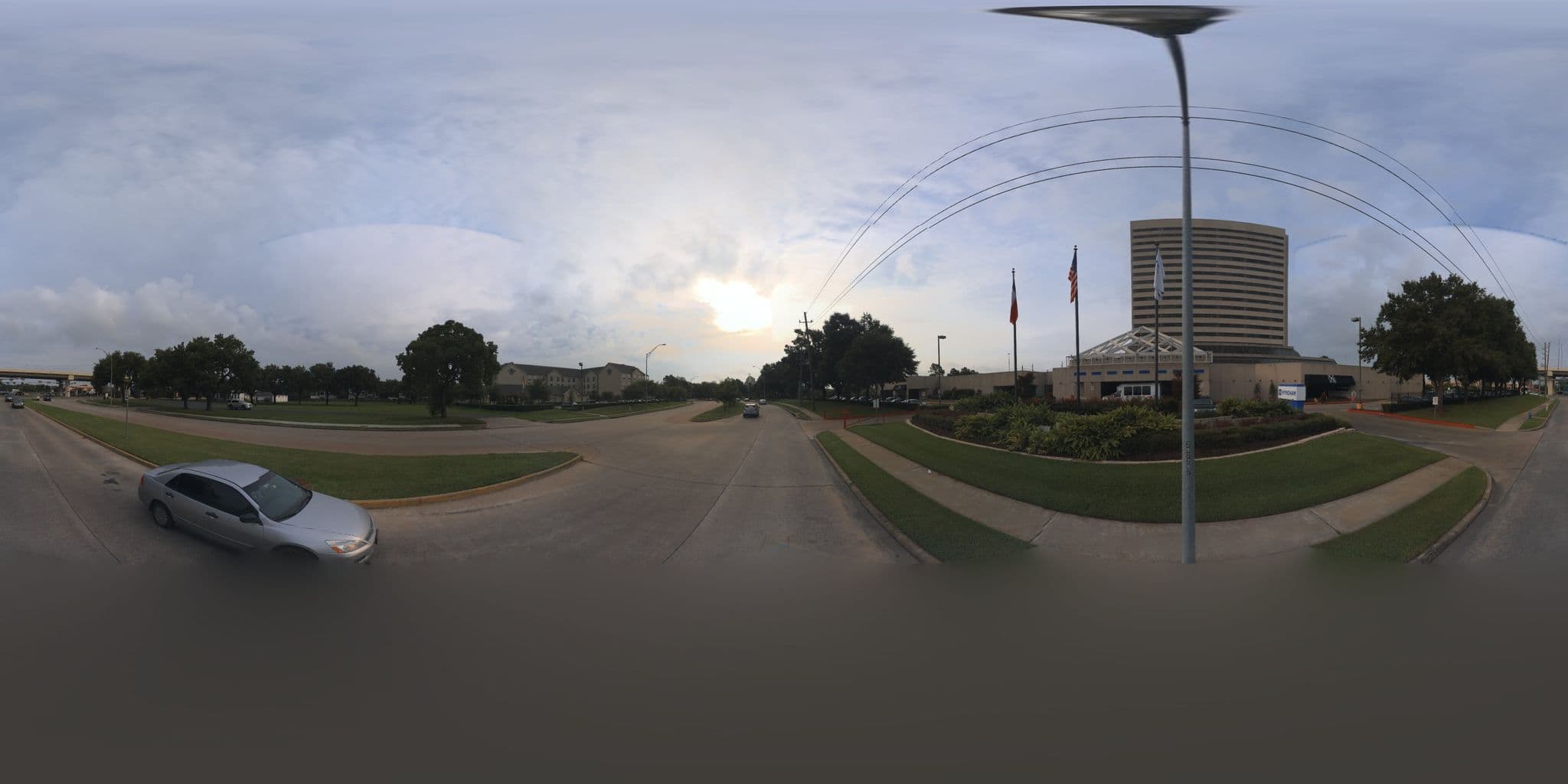 Street view near Crown Plaza Hotel's Swimming Pool, Alief — © microsoft (CC BY-SA · Mapillary)