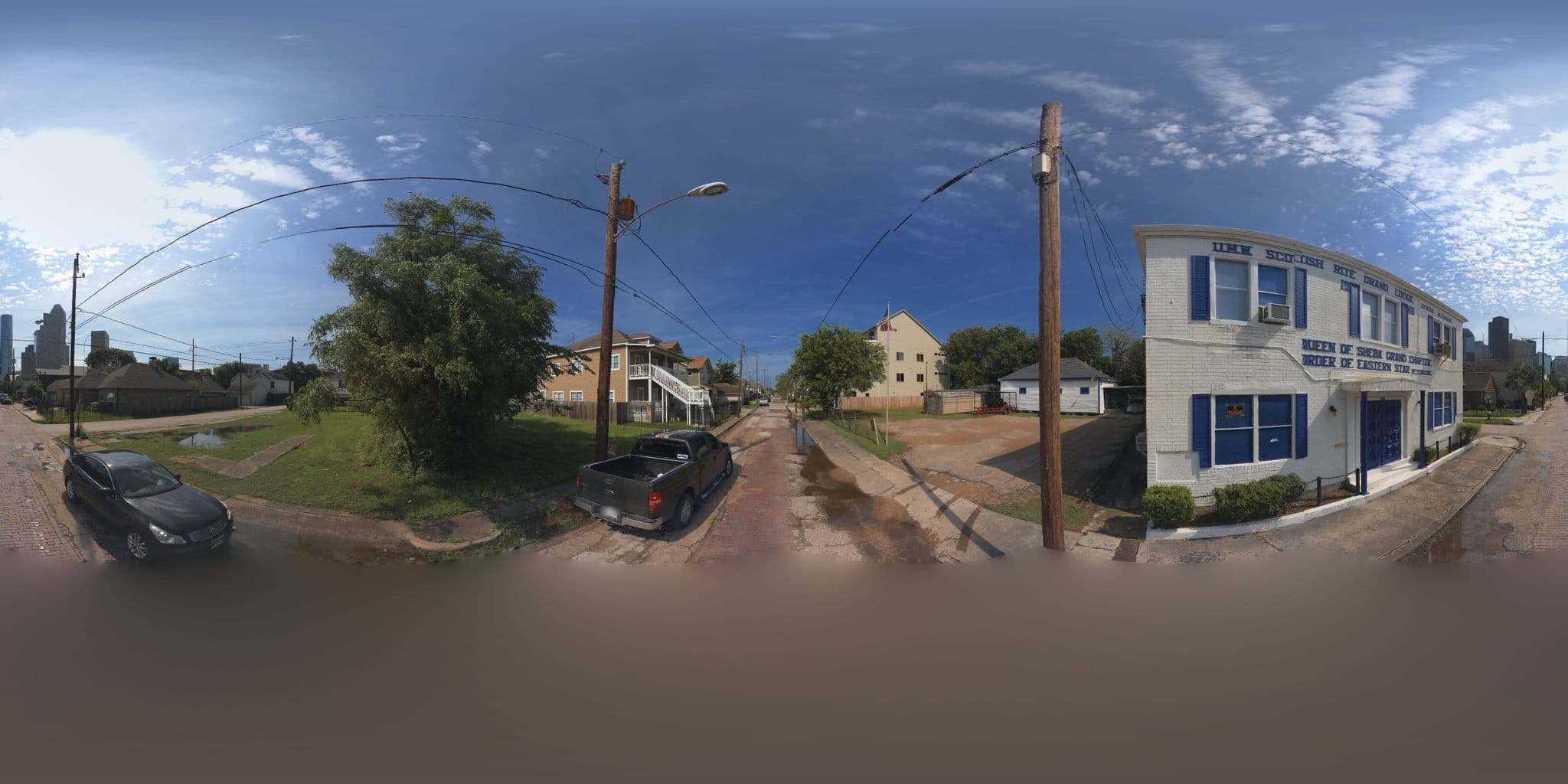 Street view near Queen of Sheba Grand Chapter, Houston — © microsoft (CC BY-SA · Mapillary)