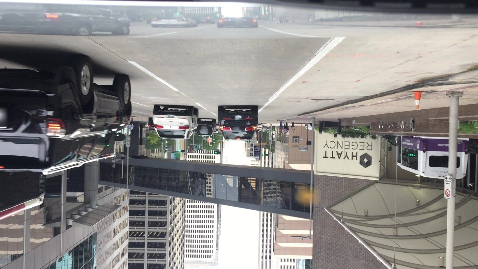 Street view near Hyatt Regency Conference Room 9, Houston — © lvl5 (CC BY-SA · Mapillary)