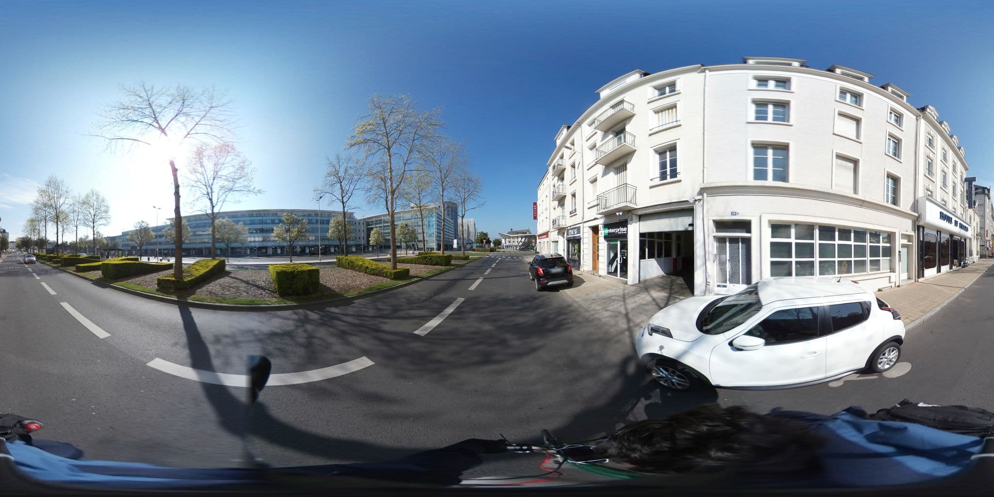 Street view near Hôtel Le Progrès, Angers — © c_mobilite (CC BY-SA · Mapillary)