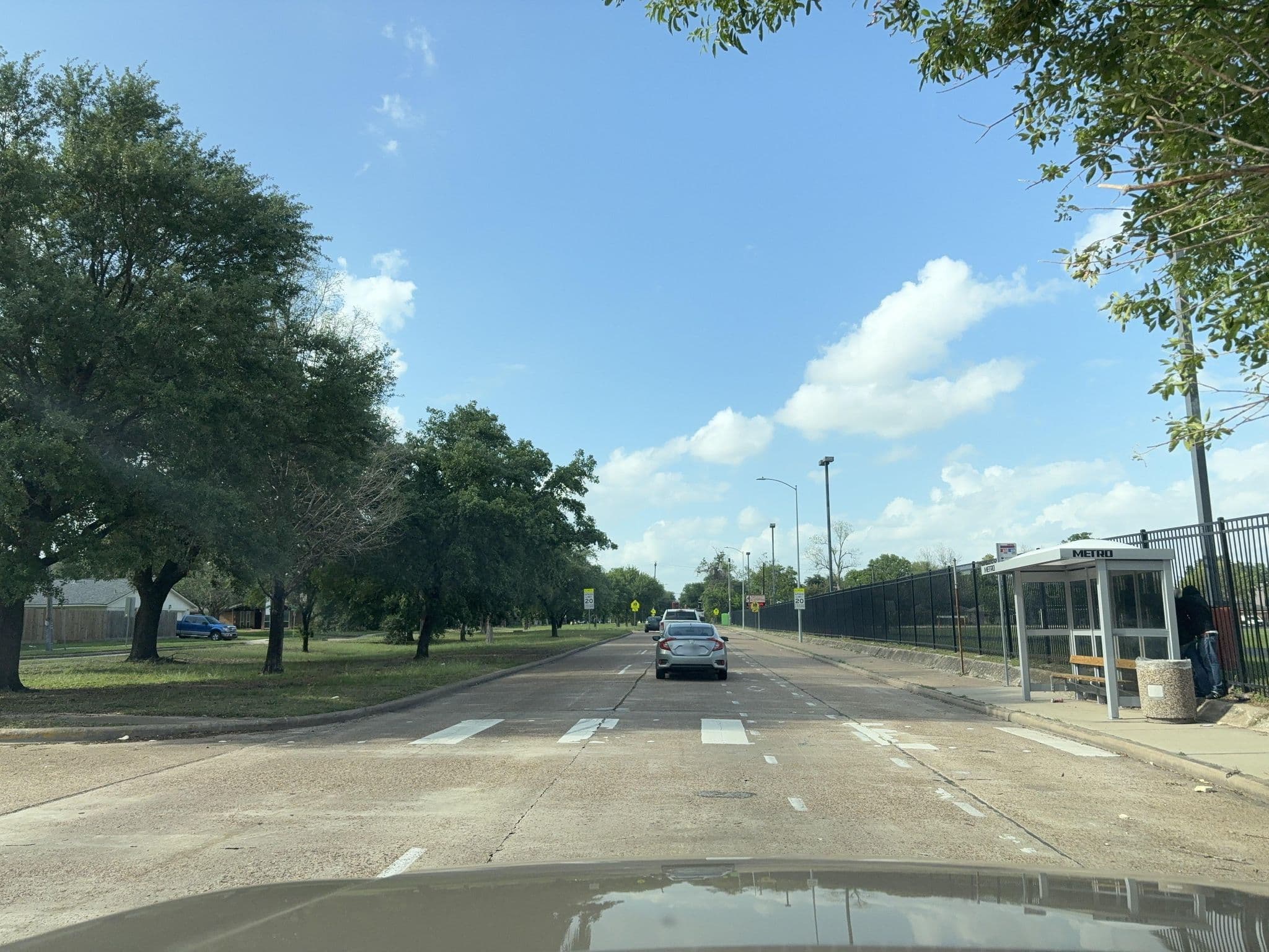 Street view near Holiday Inn Express Hotel & Suites, Hunters Creek Village — © stevekacal (CC BY-SA · Mapillary)