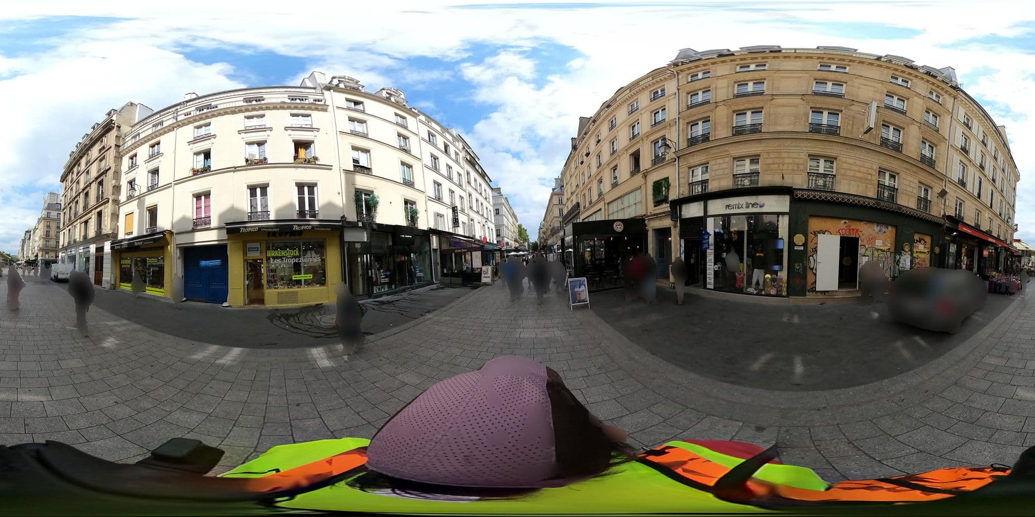 Street view near Handsome Hotel, Paris 04 Hôtel-de-Ville — © cartocite (CC BY-SA · Mapillary)