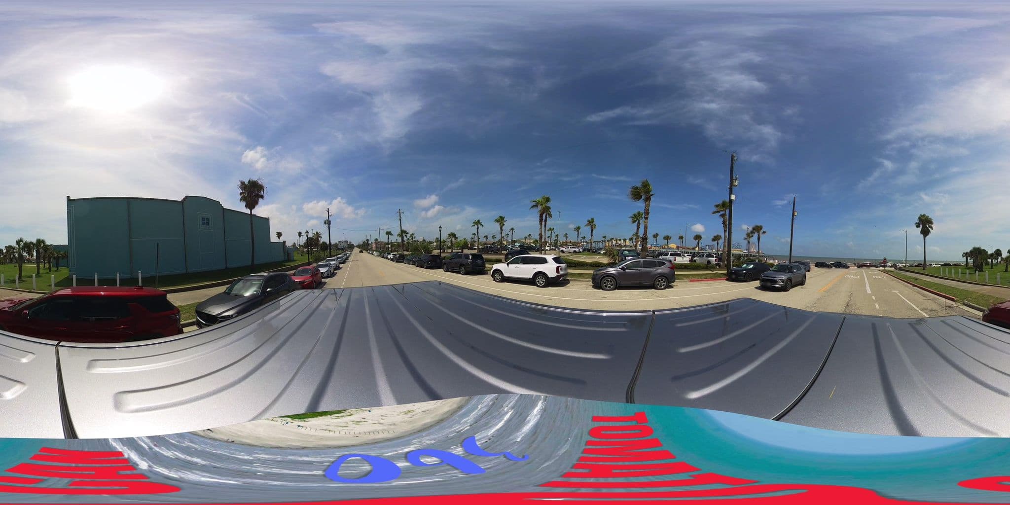 Street view near Flagship Hotel, Galveston — © TomatoCan360 (CC BY-SA · Mapillary)