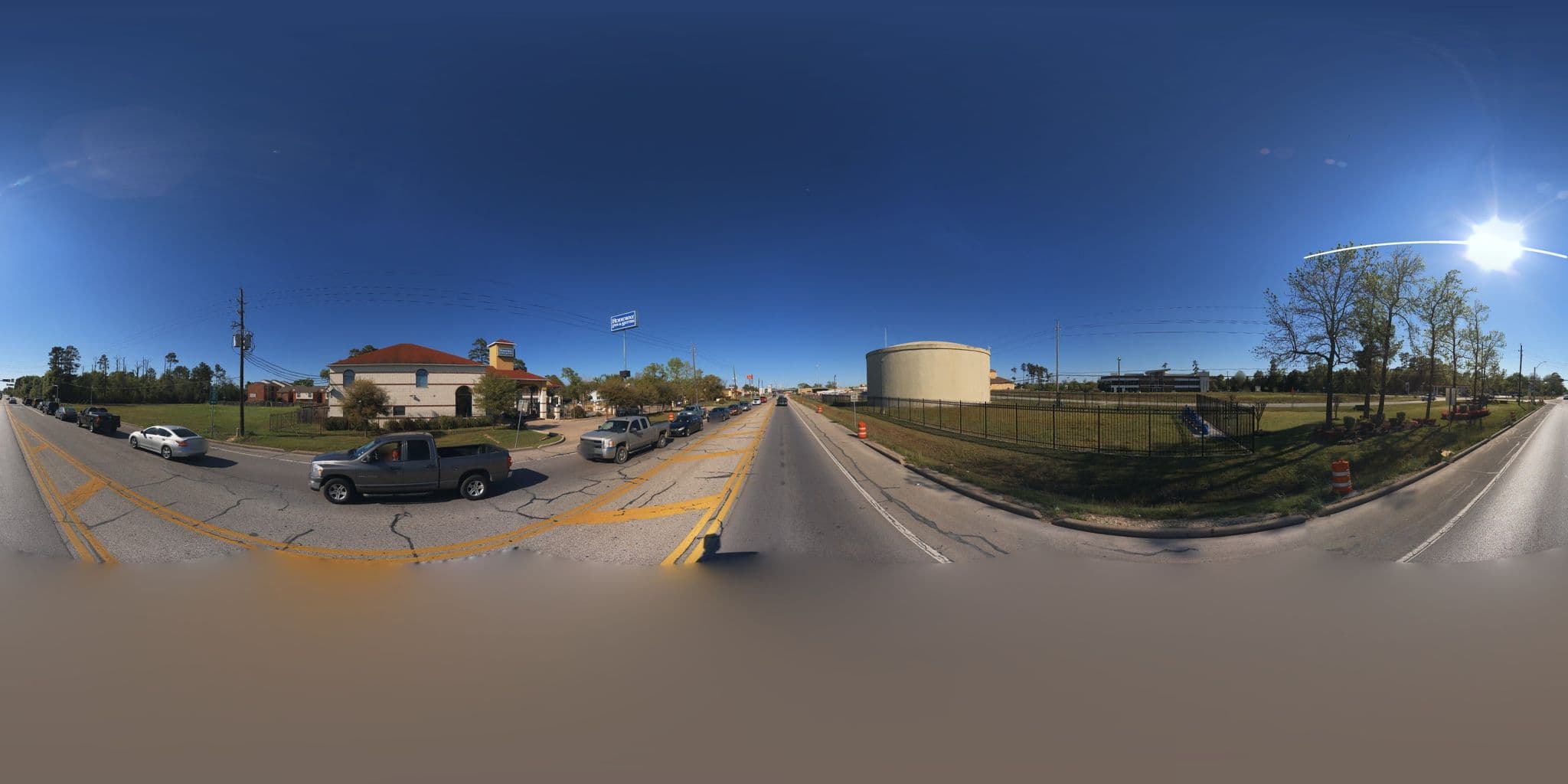 Street view near Choice Hotels, Humble — © microsoft (CC BY-SA · Mapillary)