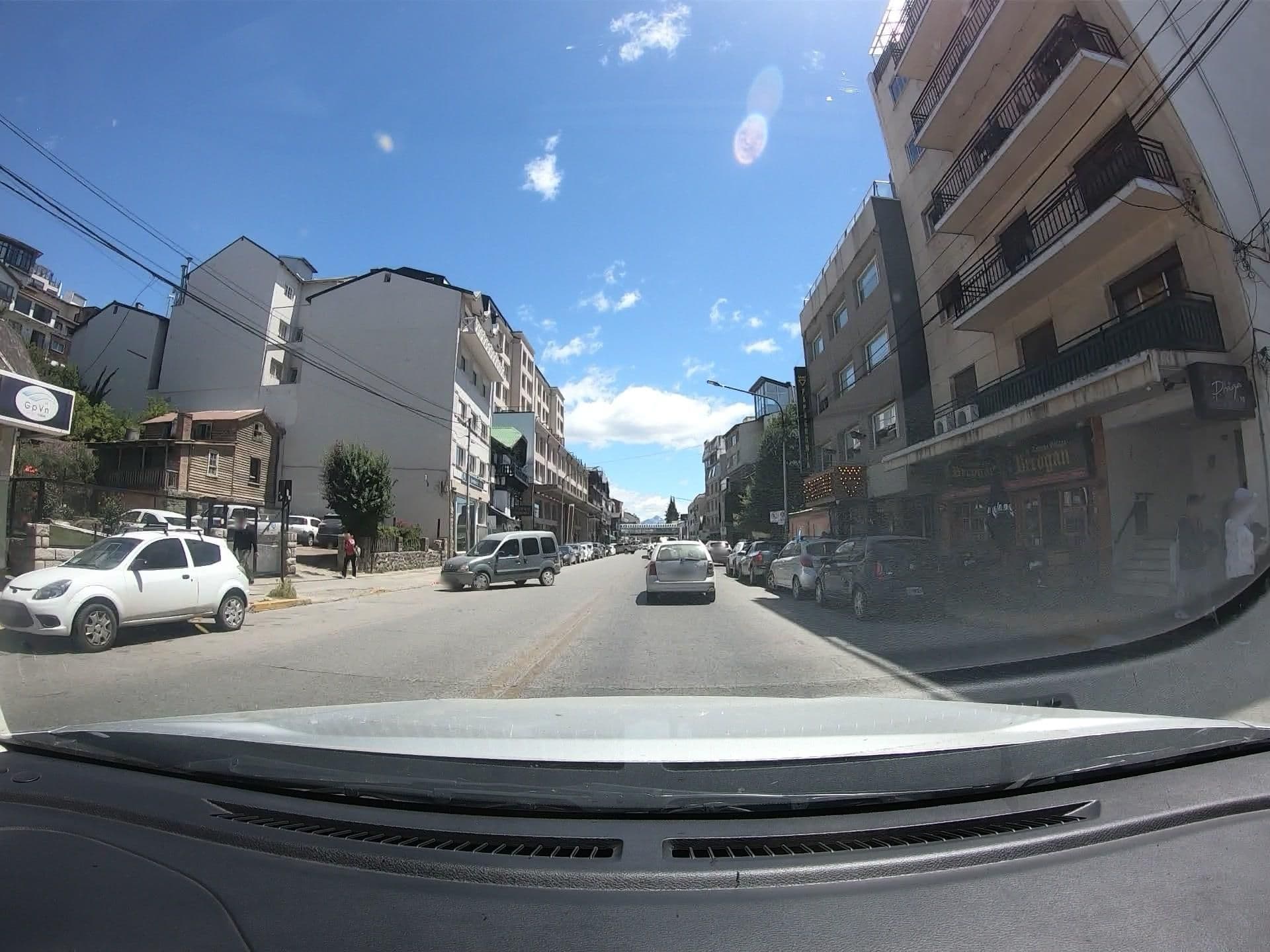 Street view near Hotel Aconcagua, San Carlos de Bariloche