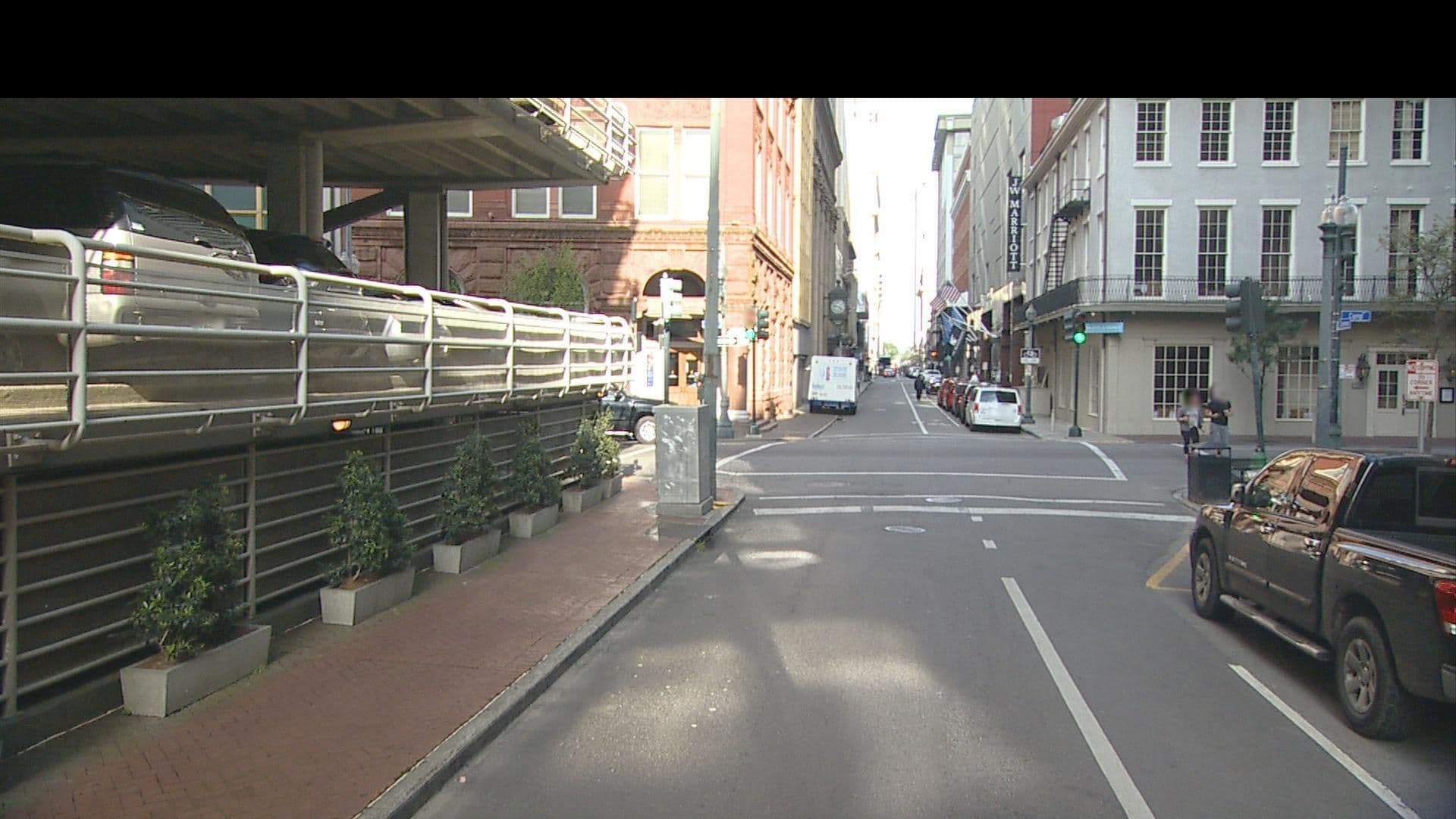 Street view near Sheraton Hotel Swimming Pool, New Orleans — © FF_local (CC BY-SA · Mapillary)