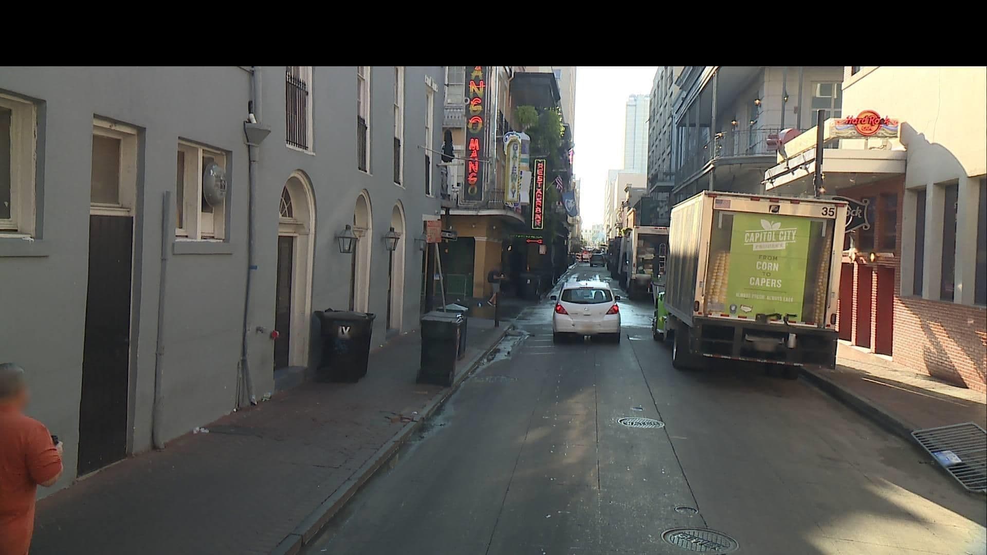 Street view near Chateau Sonesta Hotel, New Orleans — © mapillaryupload (CC BY-SA · Mapillary)