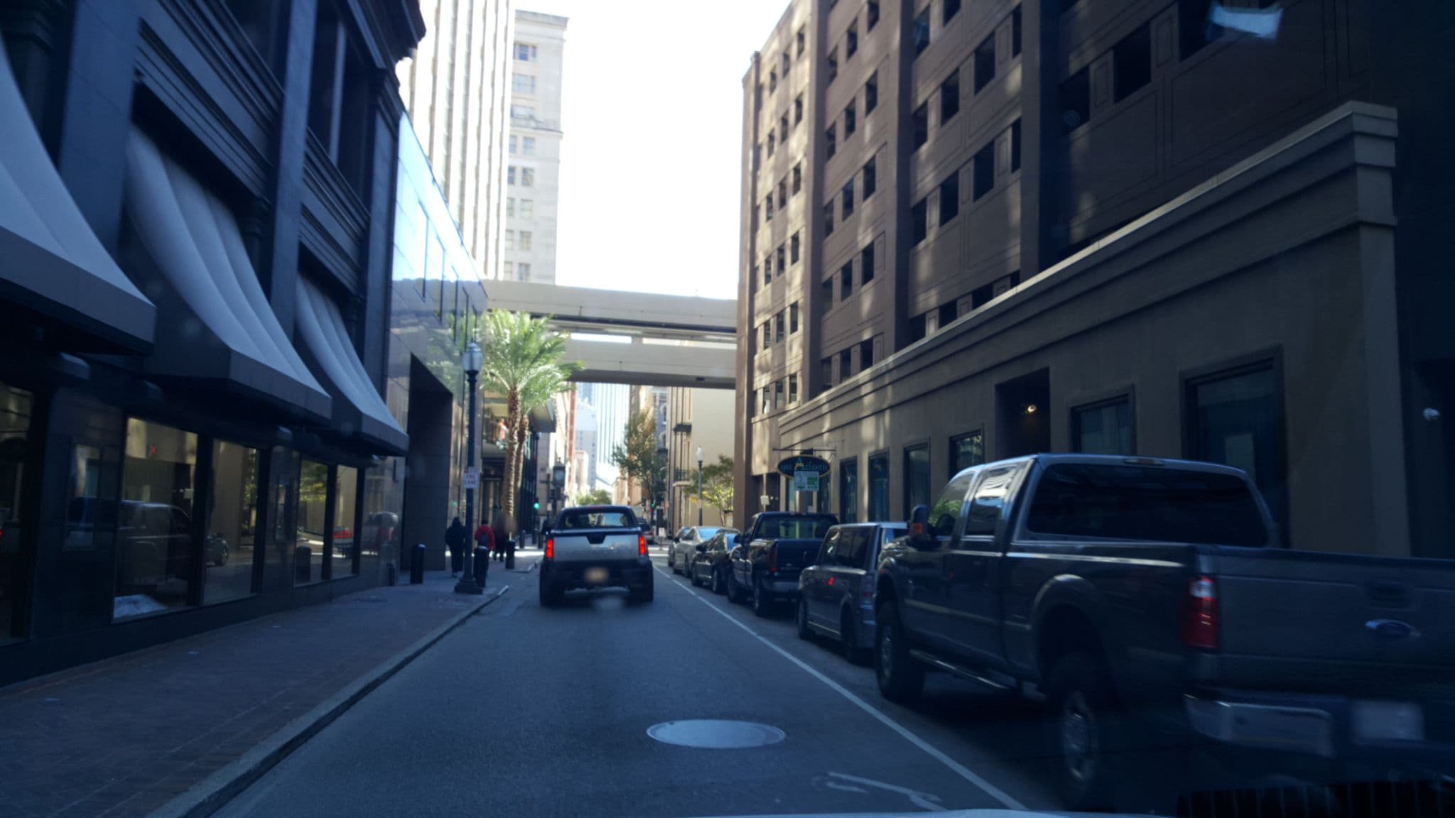 Street view near Cotton Exchange Hotel New Orleans Pool, New Orleans — © brenaone (CC BY-SA · Mapillary)