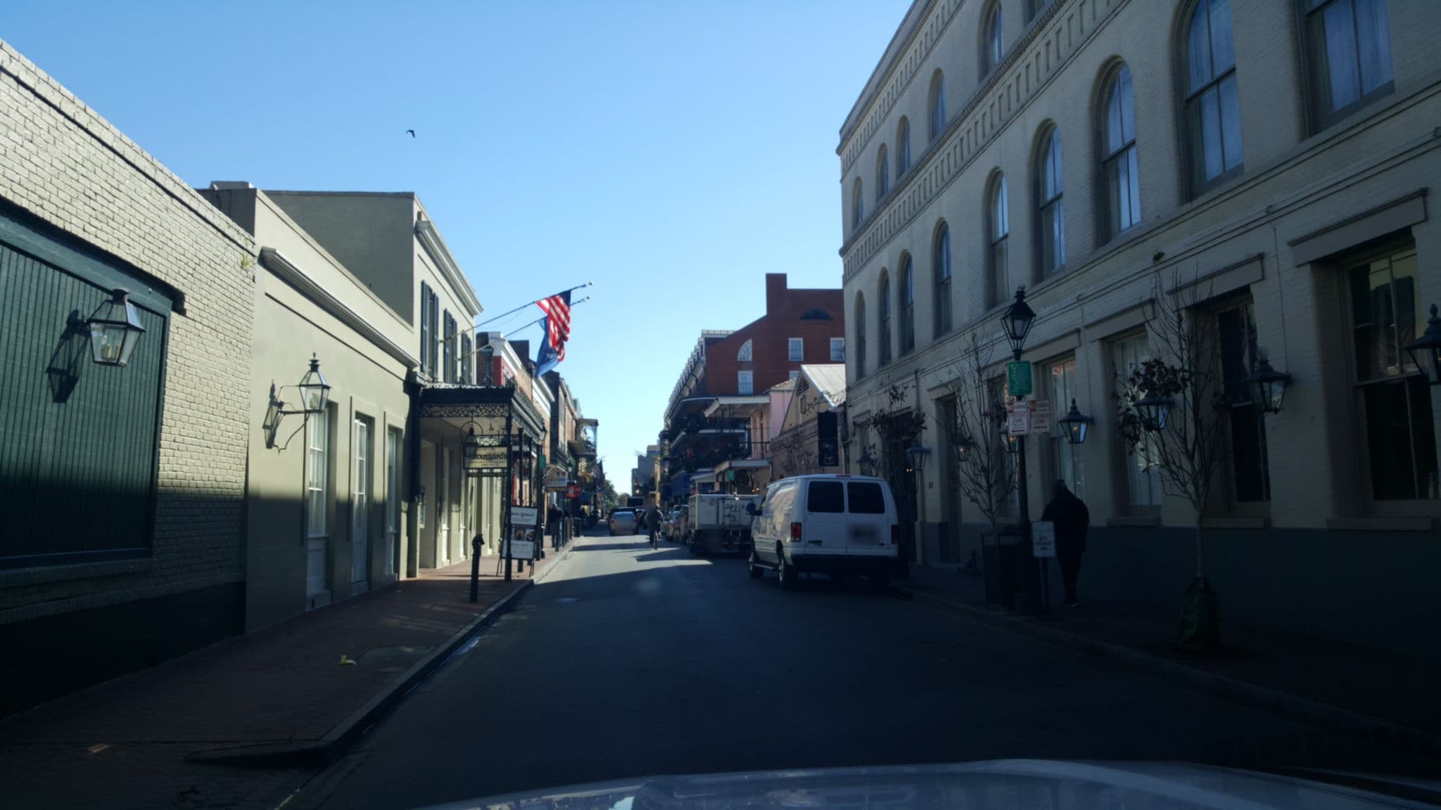 Street view near Conti hotel rm 354 shower, New Orleans — © brenaone (CC BY-SA · Mapillary)