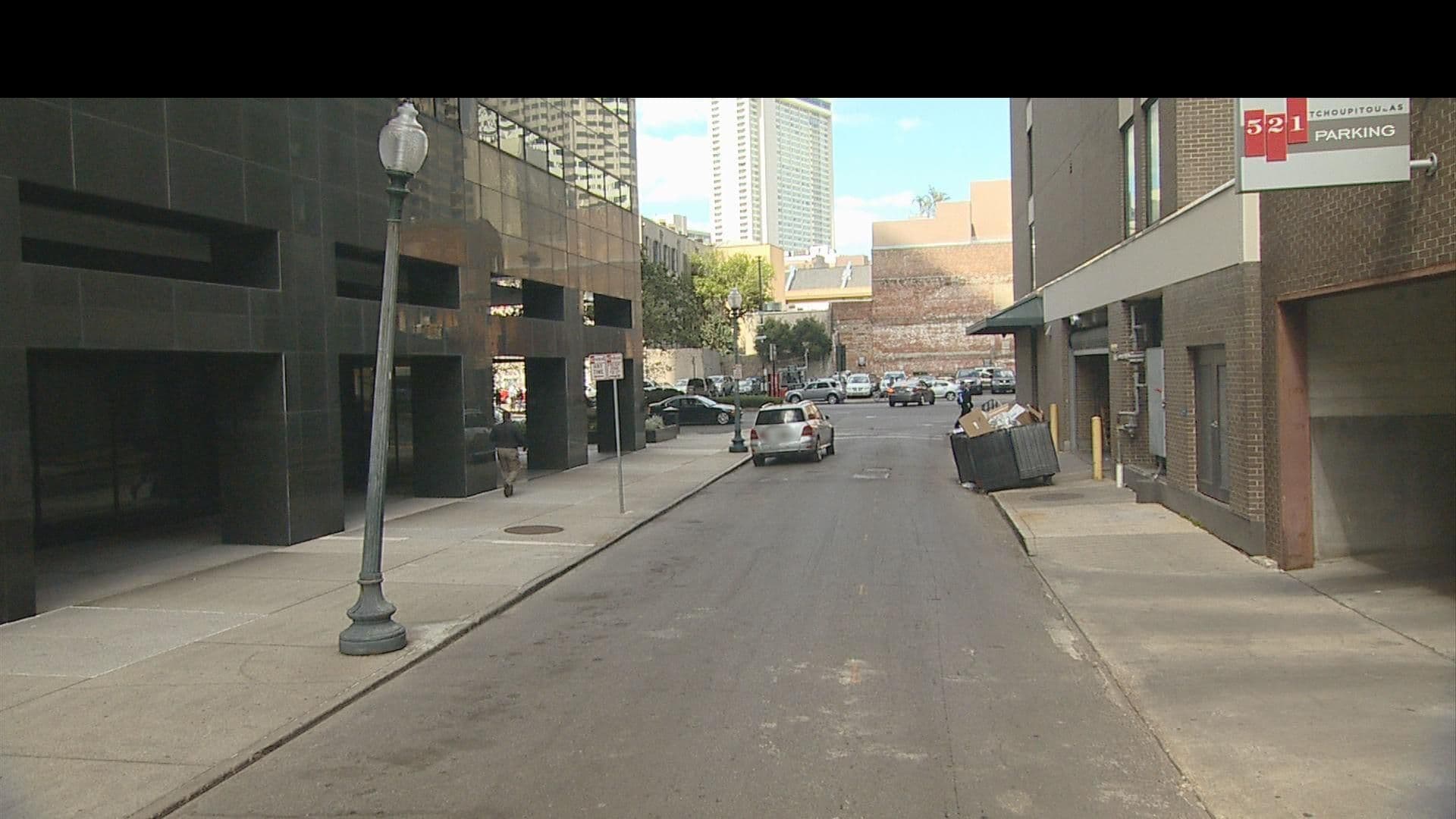 Street view near Hotel Poydras, New Orleans — © FF_local (CC BY-SA · Mapillary)