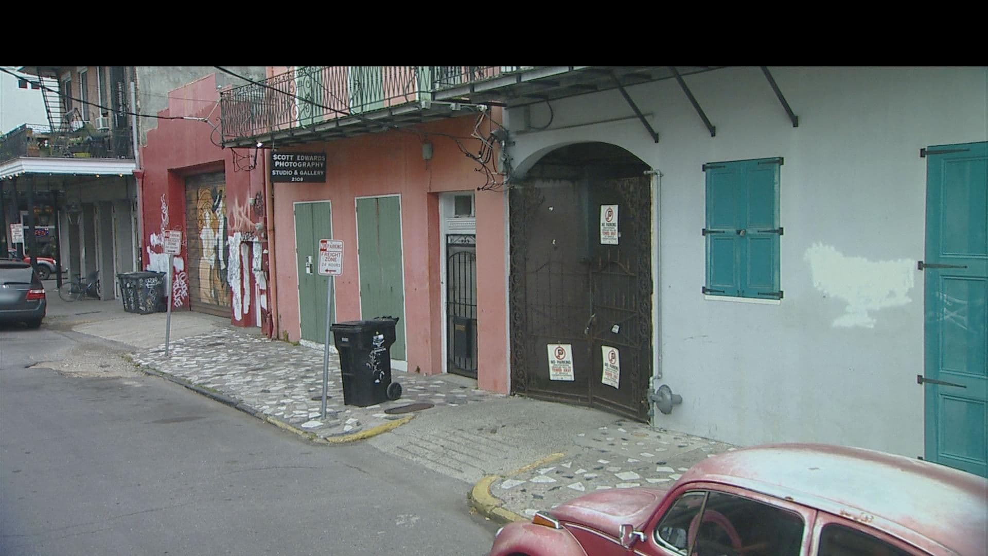 Street view near The Frenchman, New Orleans — © FF_Loc1 (CC BY-SA · Mapillary)