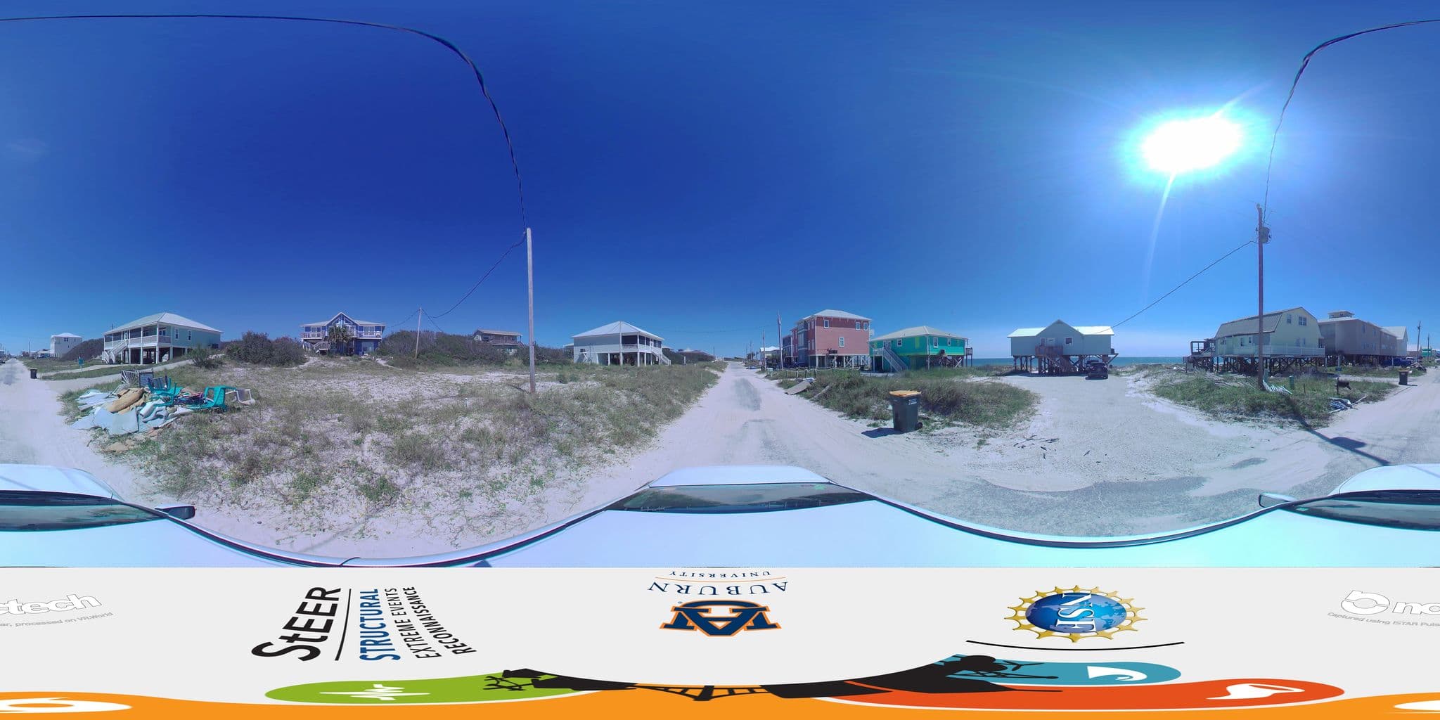 Street view near The Dunes, Gulf Shores — © steer360network (CC BY-SA · Mapillary)