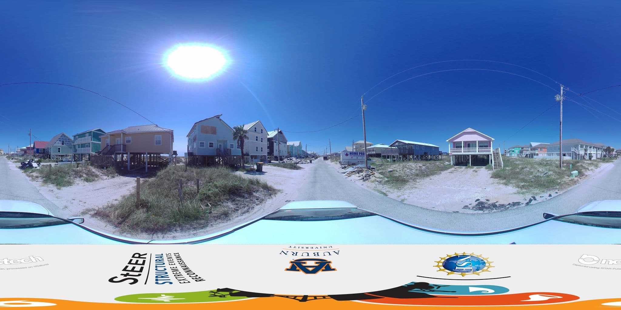 Street view near Absent Minded, Dauphin Island — © steer360network (CC BY-SA · Mapillary)
