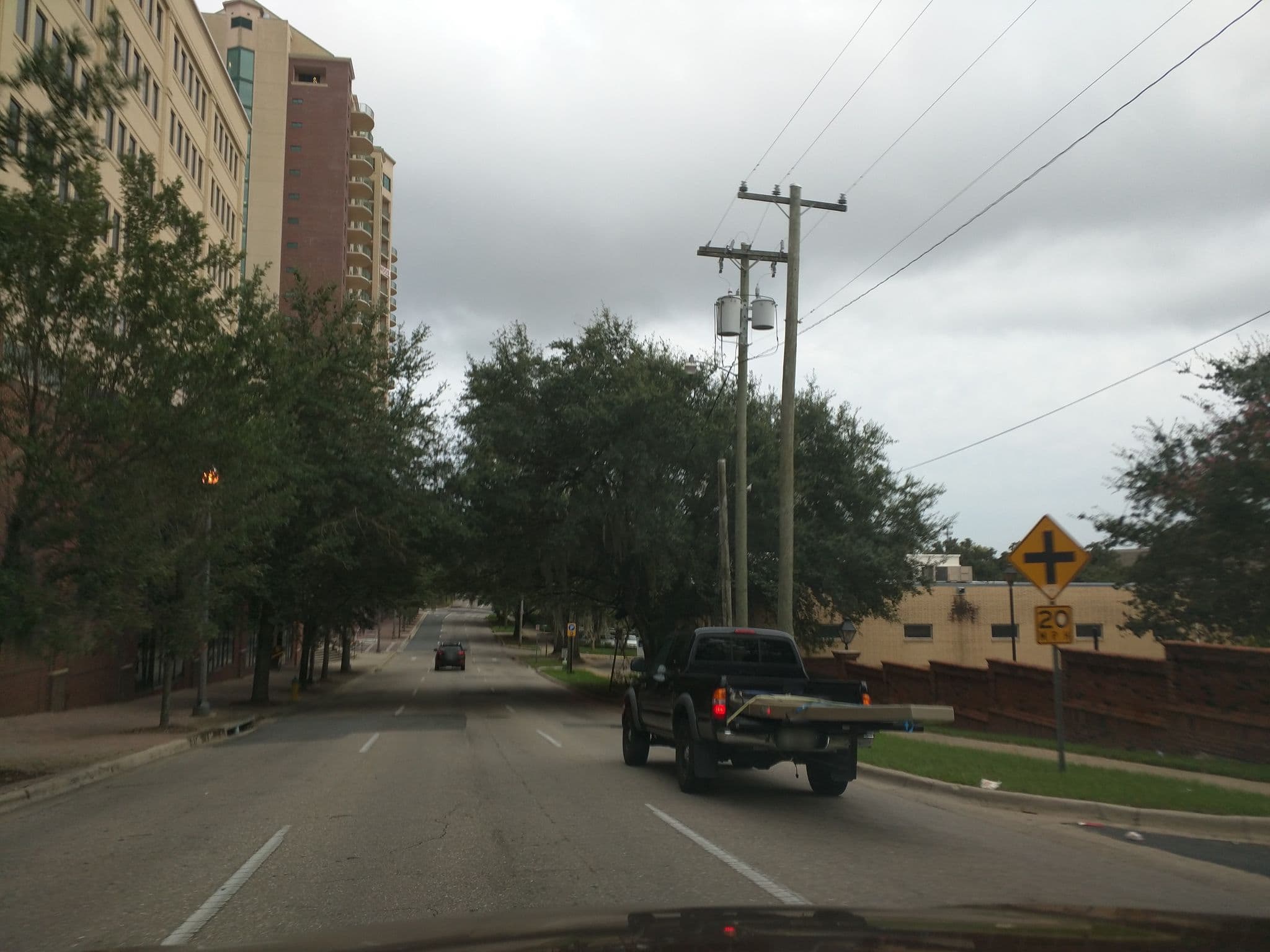 Street view near The Tallahassee Center Condominium and Hotel, Tallahassee — © maxolasersquad (CC BY-SA · Mapillary)