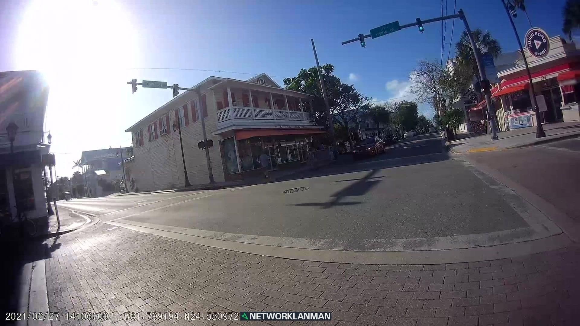 Street view near Key Lodge /Motel, Key West — © networklanman (CC BY-SA · Mapillary)