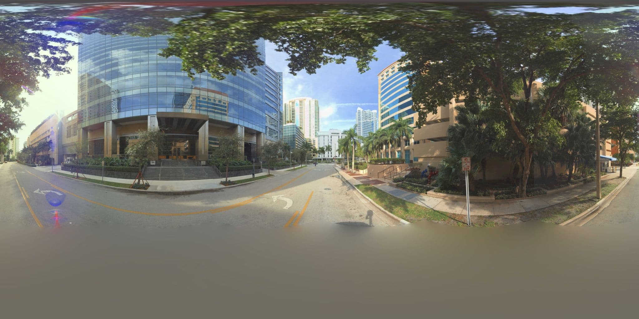 Street view near Four Seasons Hotel Miami, Miami — © microsoft (CC BY-SA · Mapillary)
