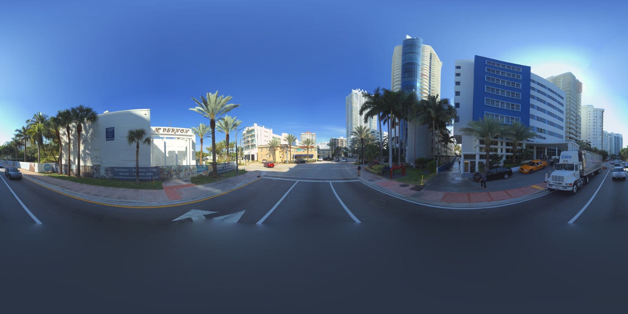 Street view near Hilton Lobby, Isle of Normandy — © microsoft (CC BY-SA · Mapillary)