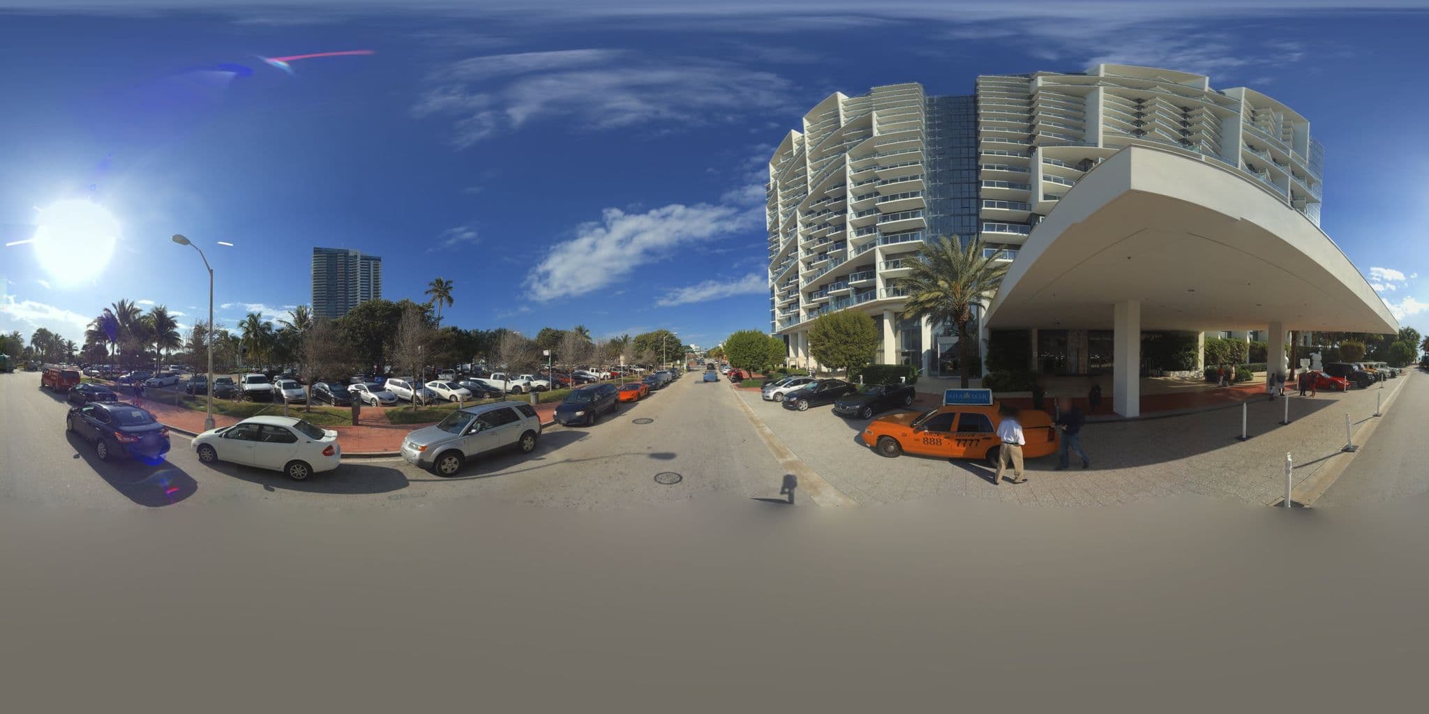 Street view near The W Pool Party, Miami Beach — © microsoft (CC BY-SA · Mapillary)