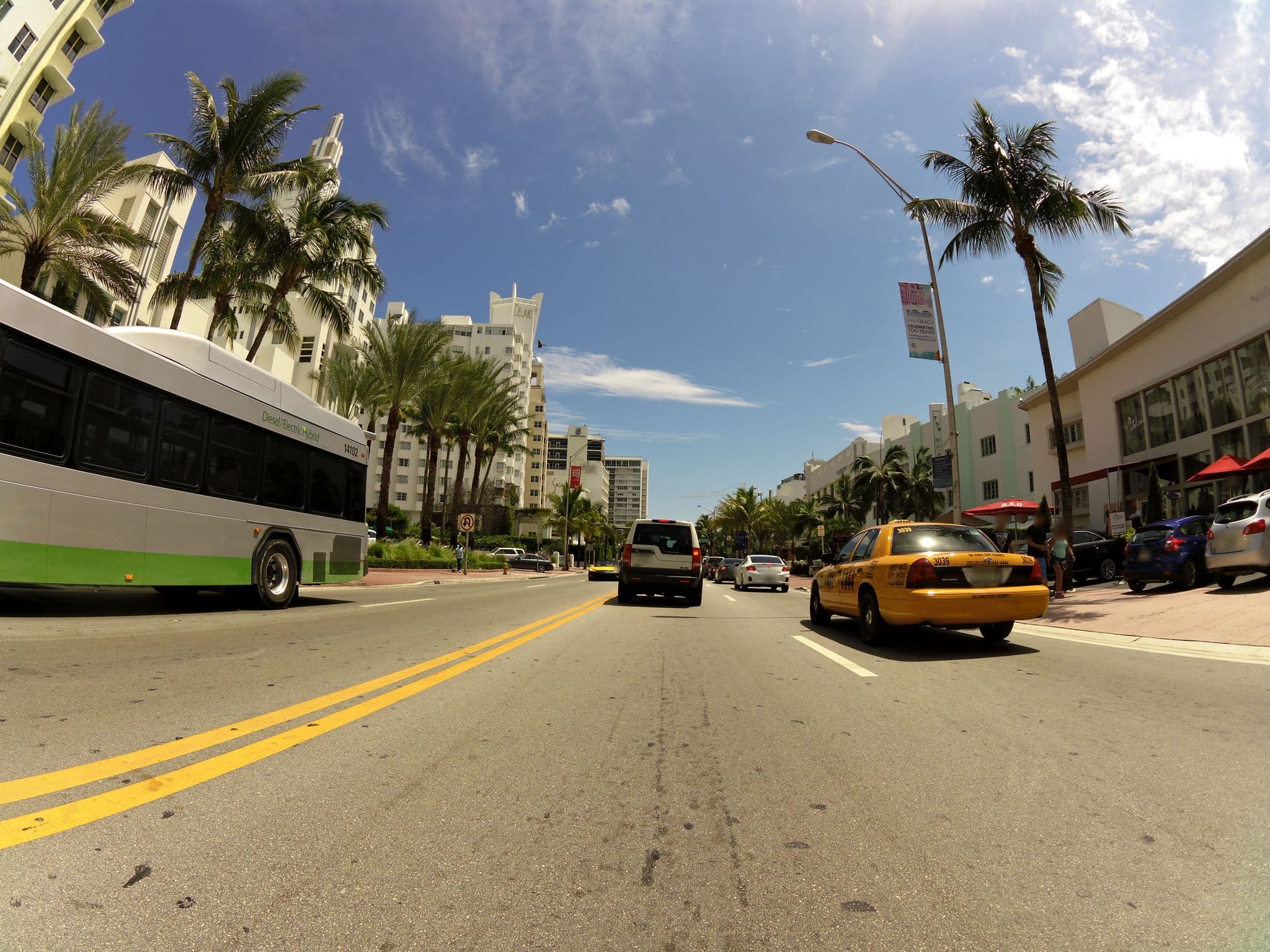 Street view near Catalina Rooftop Pool, Miami Beach — © jlevente (CC BY-SA · Mapillary)
