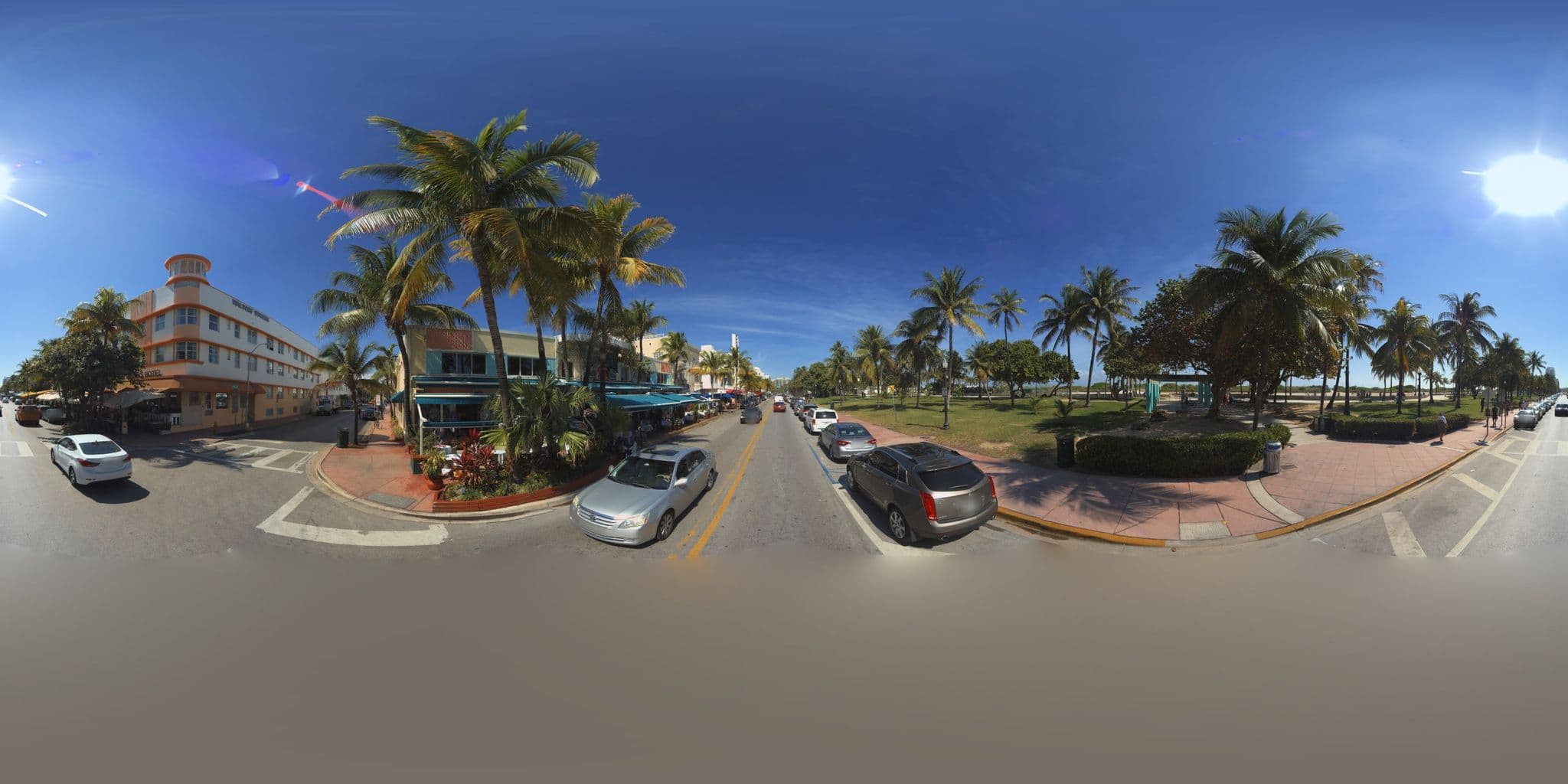 Street view near Room Mate Waldorf Towers Hotel, Miami Beach — © microsoft (CC BY-SA · Mapillary)