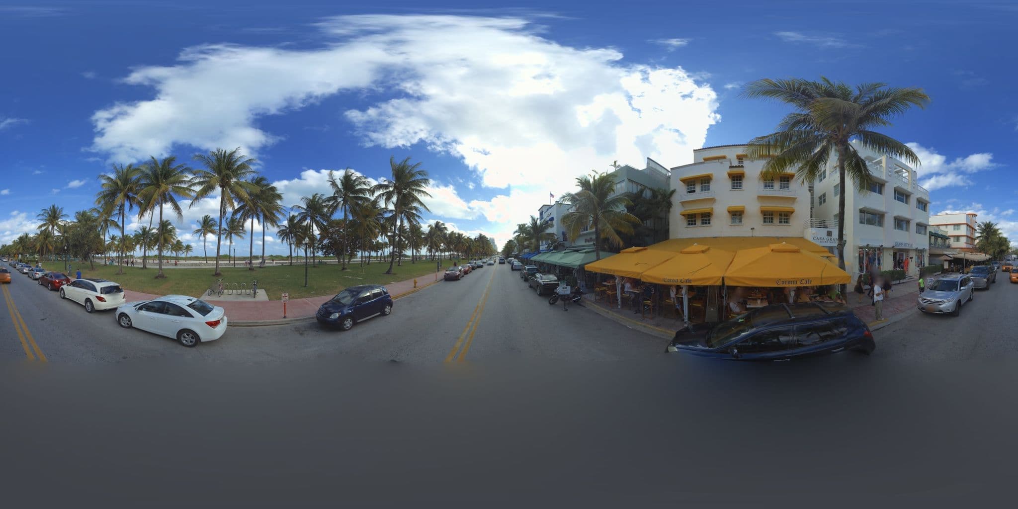 Street view near Casa Grande Suites on Ocean Drive, Miami Beach — © microsoft (CC BY-SA · Mapillary)