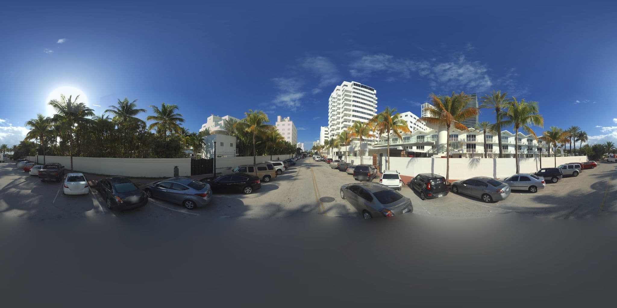 Street view near Shelborne Pool, Miami Beach — © microsoft (CC BY-SA · Mapillary)