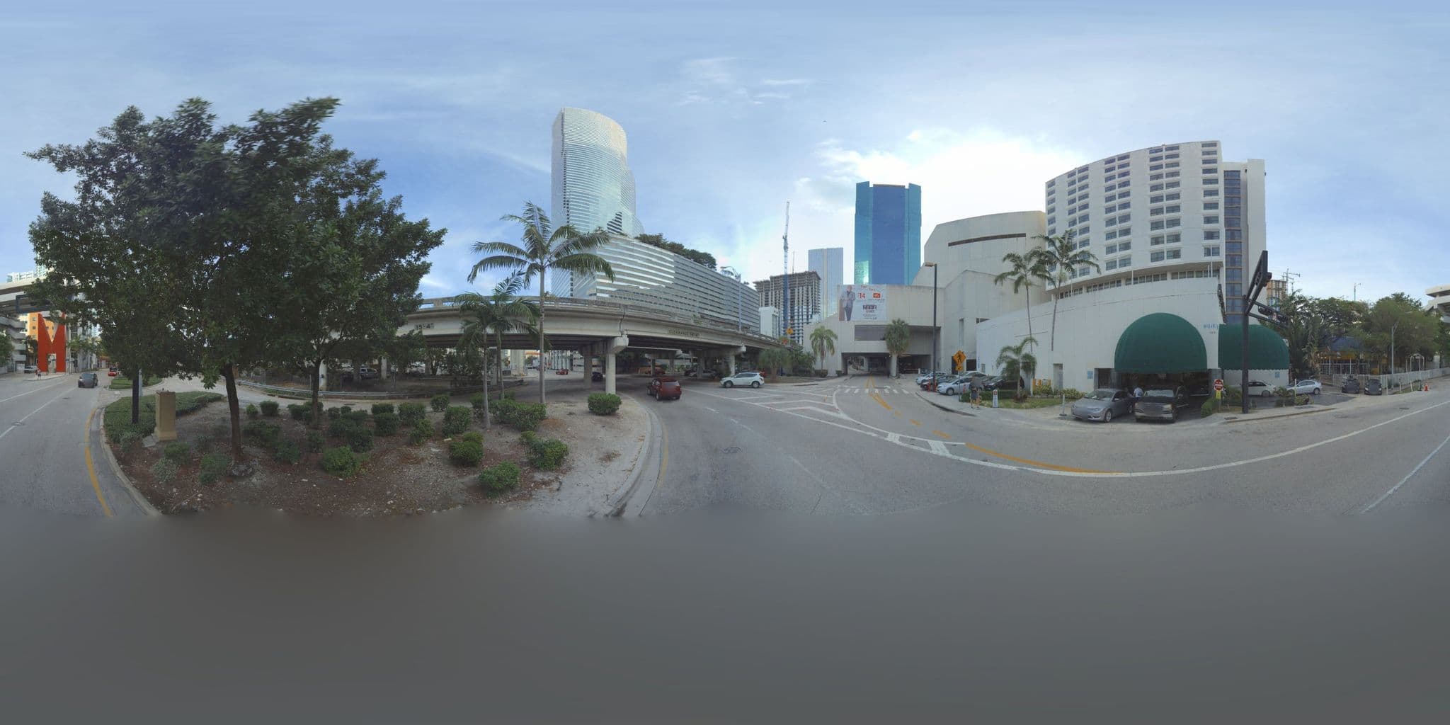 Street view near Riverpark Plaza Hotel, Miami — © microsoft (CC BY-SA · Mapillary)