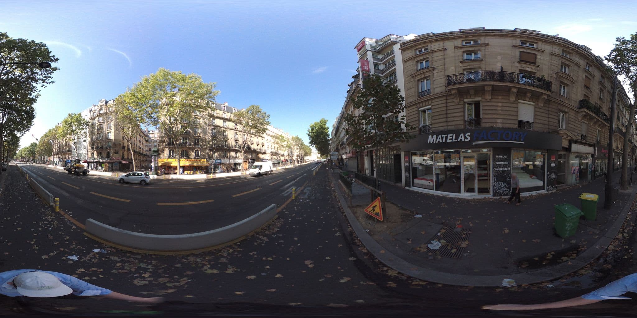 Street view near Ibis Paris Ornano Montmartre Nord 18ème, Paris 18 Buttes-Montmartre — © geovelo (CC BY-SA · Mapillary)
