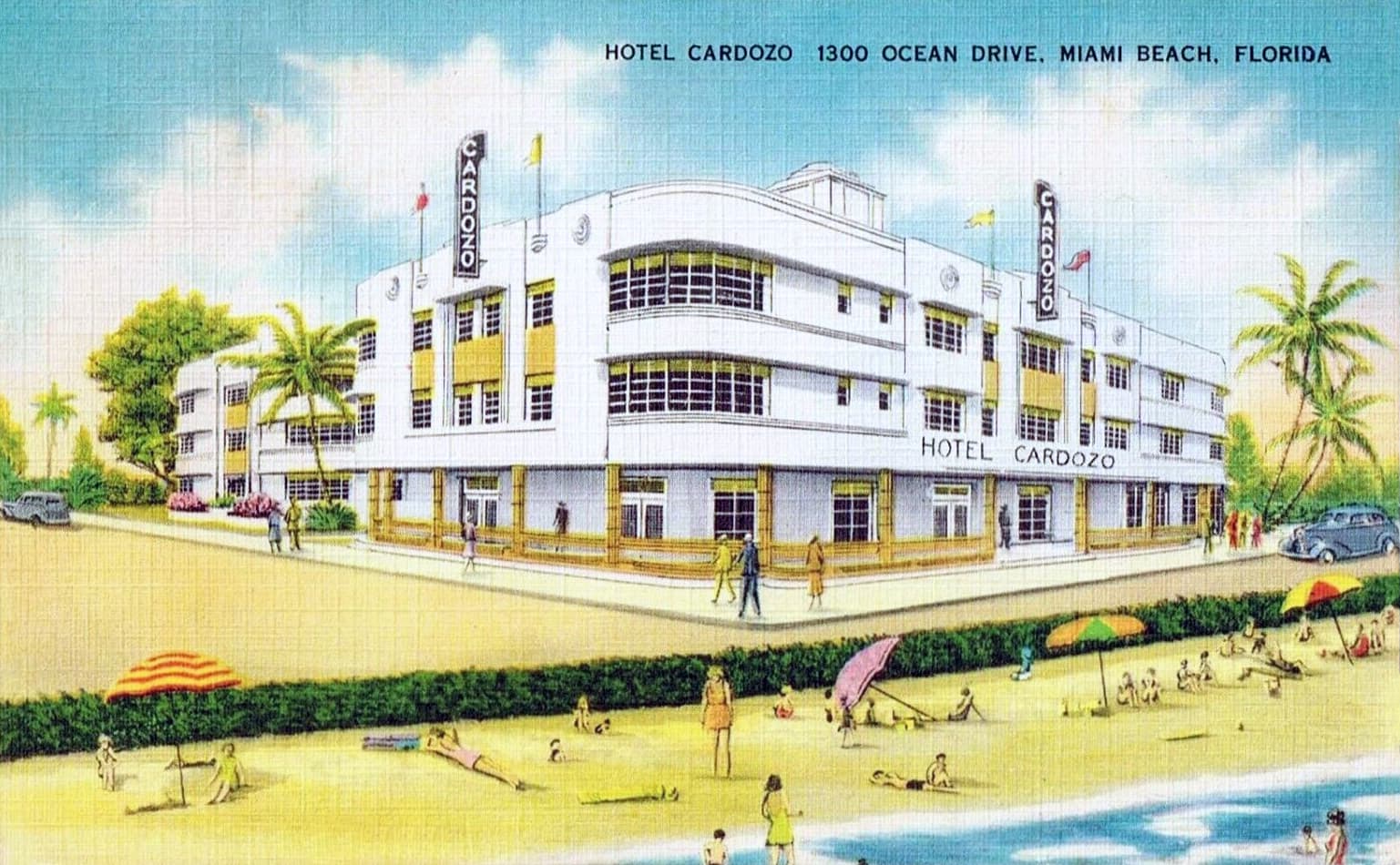 Cardozo Hotel (via Wikimedia Commons, Public domain)