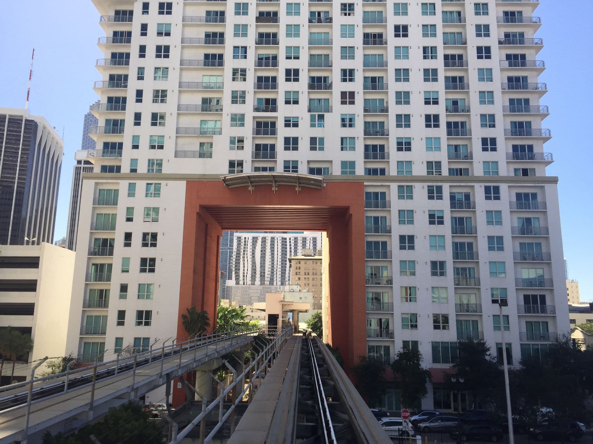 Street view near Yotel Pool, Miami — © jesolem (CC BY-SA · Mapillary)