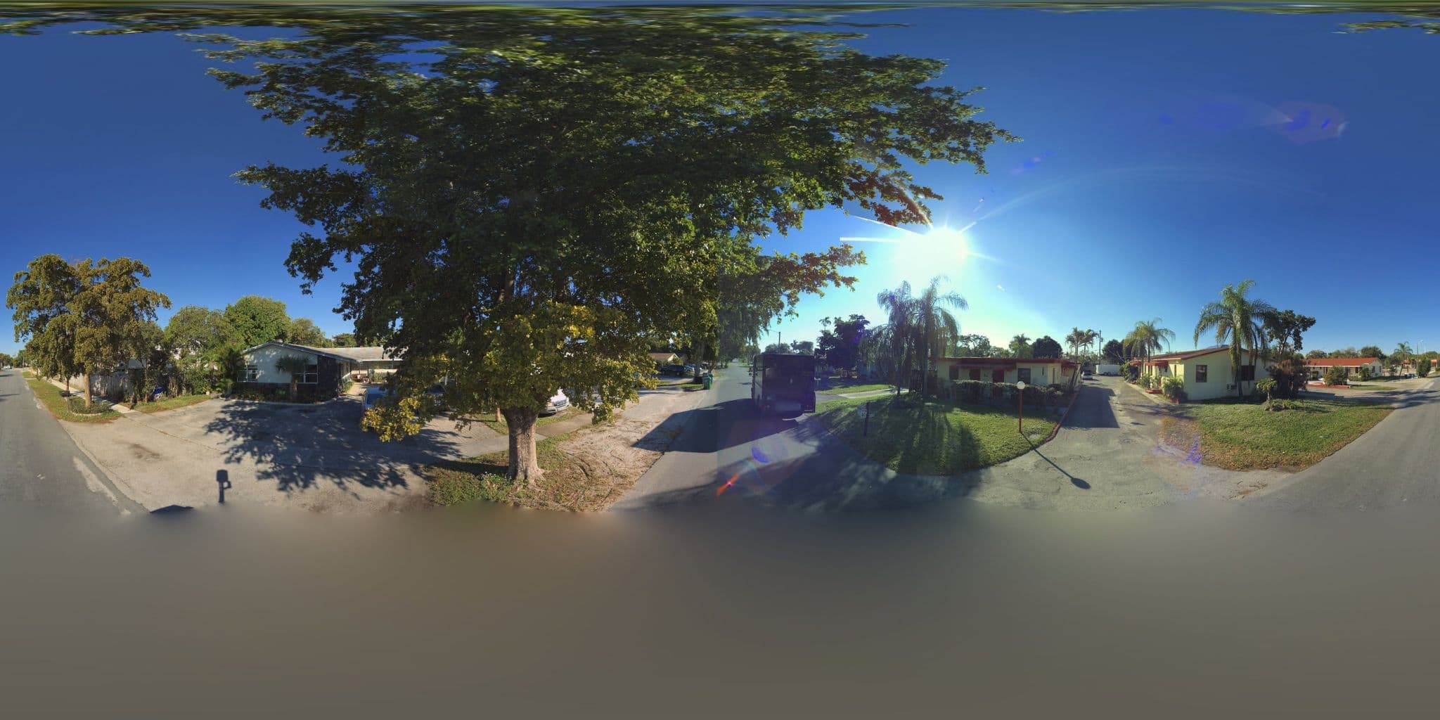 Street view near Sharkey's Lodge, Dania Beach — © microsoft (CC BY-SA · Mapillary)