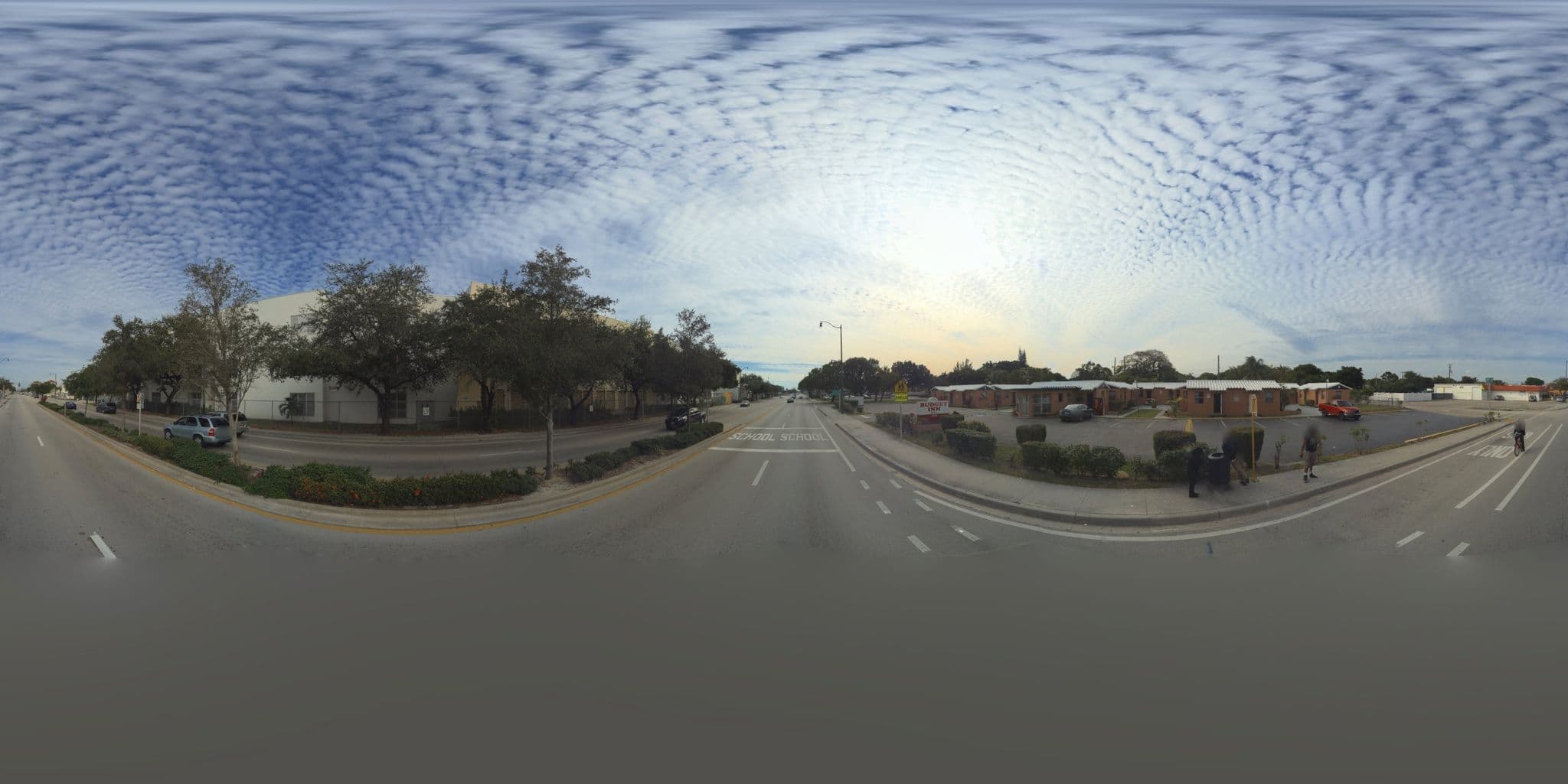 Street view near Budget Inn, Dania Beach — © microsoft (CC BY-SA · Mapillary)