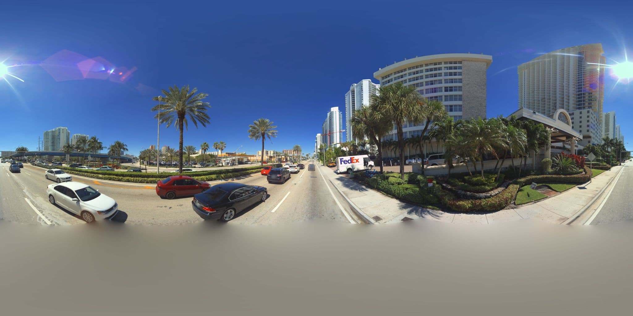 Street view near Под Облаками, Sunny Isles Beach — © microsoft (CC BY-SA · Mapillary)