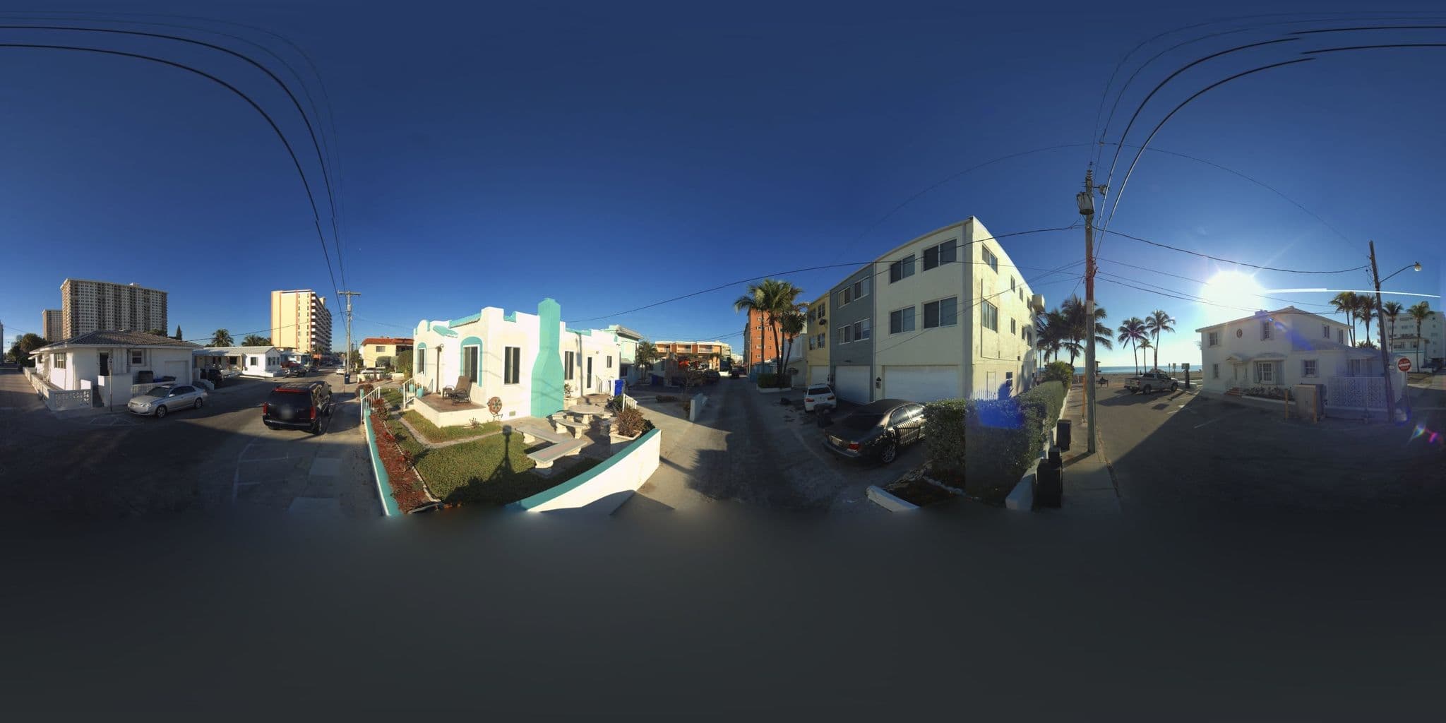 Street view near Surf Inn Hotel, Hallandale Beach — © microsoft (CC BY-SA · Mapillary)