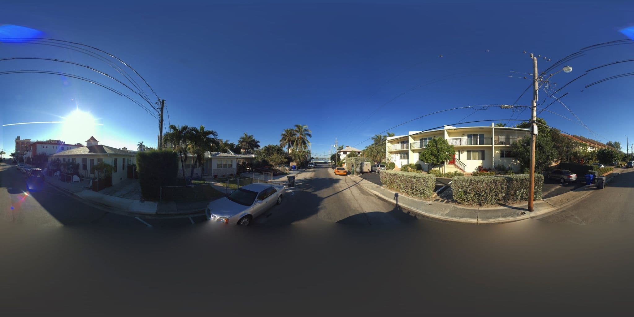 Street view near Casa del Mar Beach Apartments, Hallandale Beach — © microsoft (CC BY-SA · Mapillary)