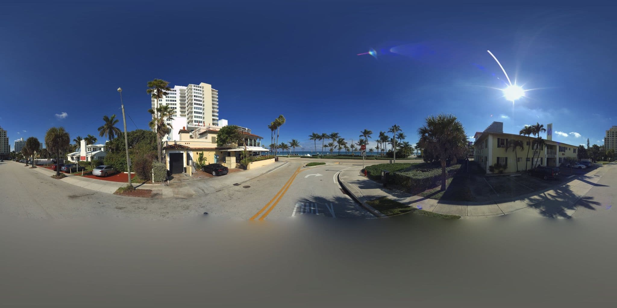 Street view near Ocean Holiday Hotel, Sunrise — © microsoft (CC BY-SA · Mapillary)