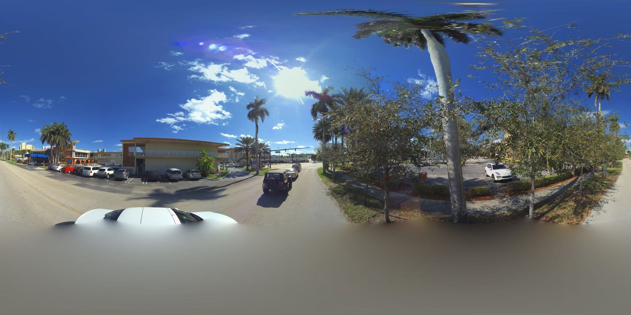 Street view near Mar Bay Hotel, Hallandale Beach — © microsoft (CC BY-SA · Mapillary)