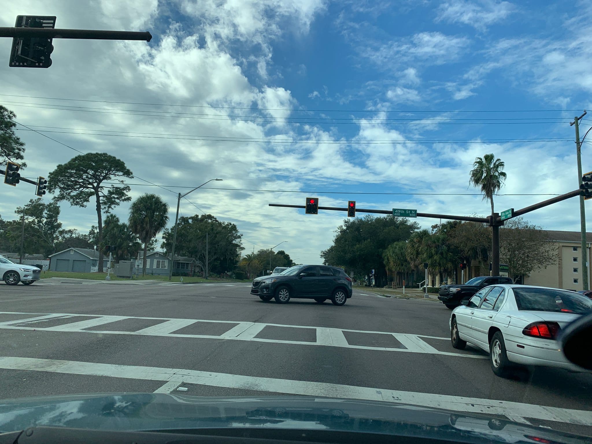 Street view near Betty Ford Florida Chapter, St. Petersburg — © samsamples (CC BY-SA · Mapillary)