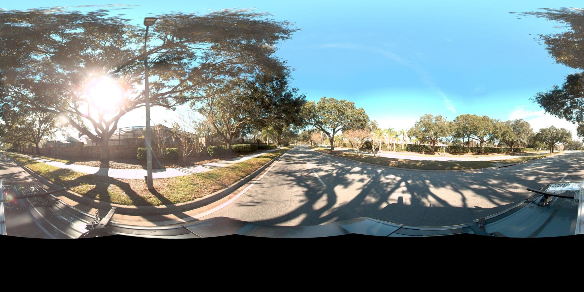 Street view near Villa Keldar, Hunters Creek — © rking (CC BY-SA · Mapillary)
