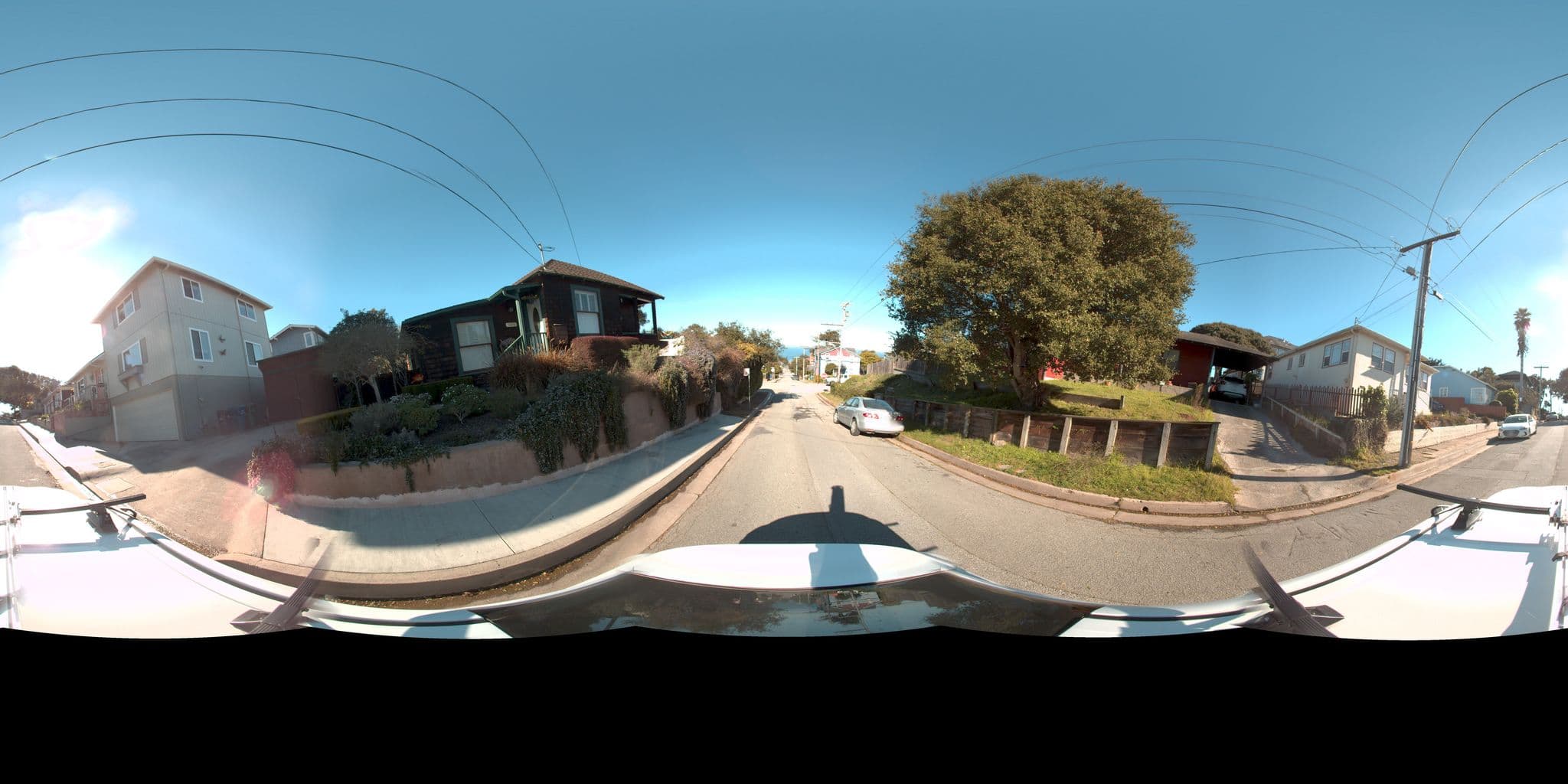 Street view near Seaglass Cottage, Pacific Grove — © rking (CC BY-SA · Mapillary)
