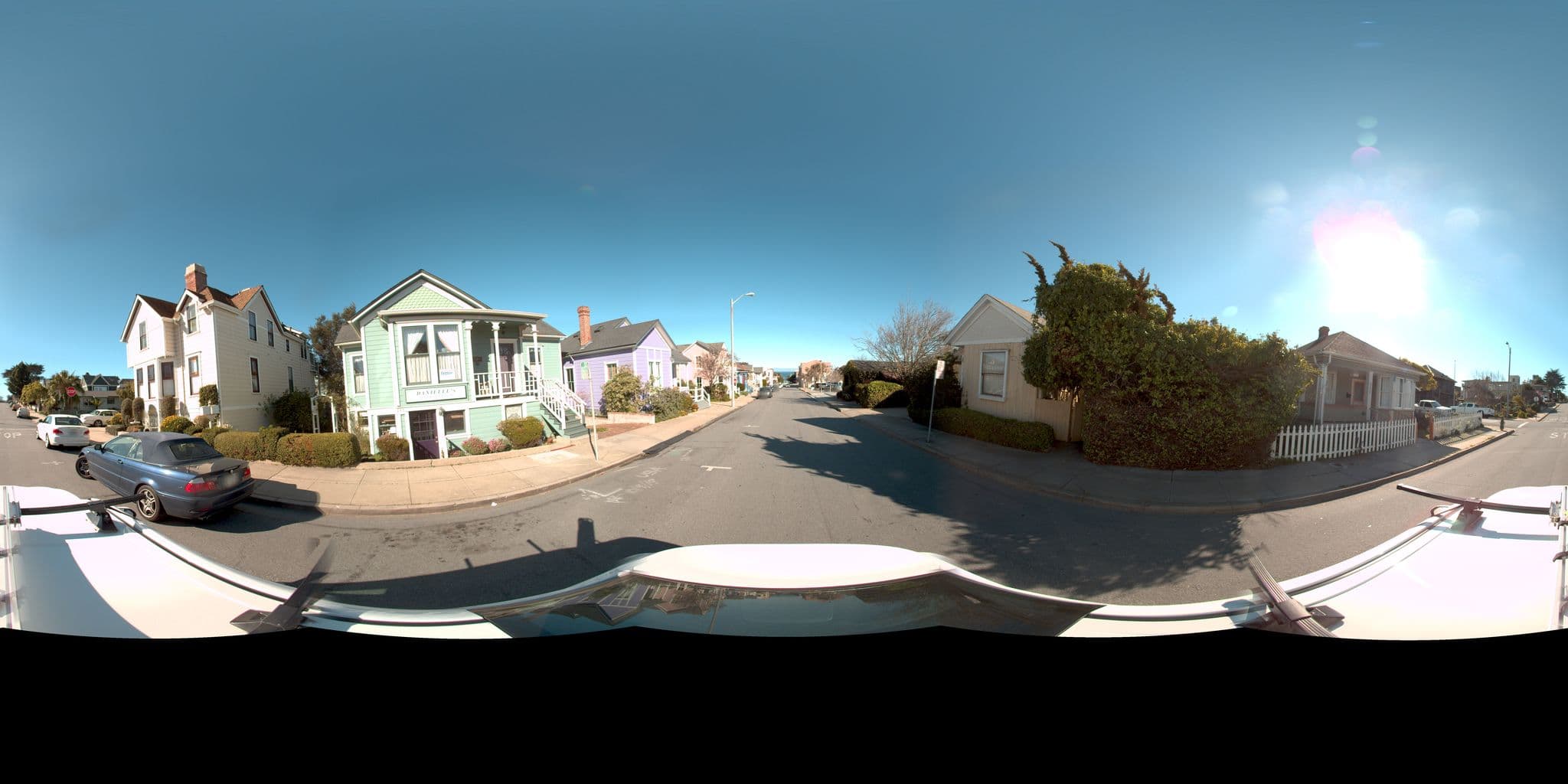 Street view near the art house, Pacific Grove — © rking (CC BY-SA · Mapillary)
