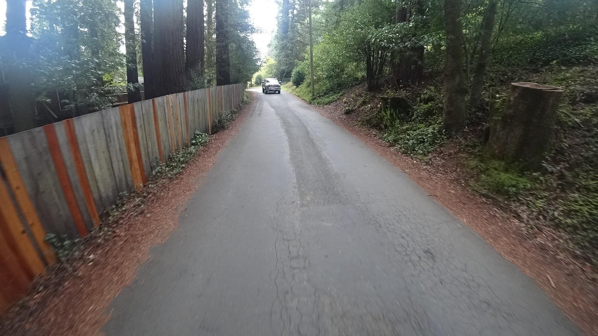 Street view near Shady Creek, Guerneville — © marker_geo (CC BY-SA · Mapillary)