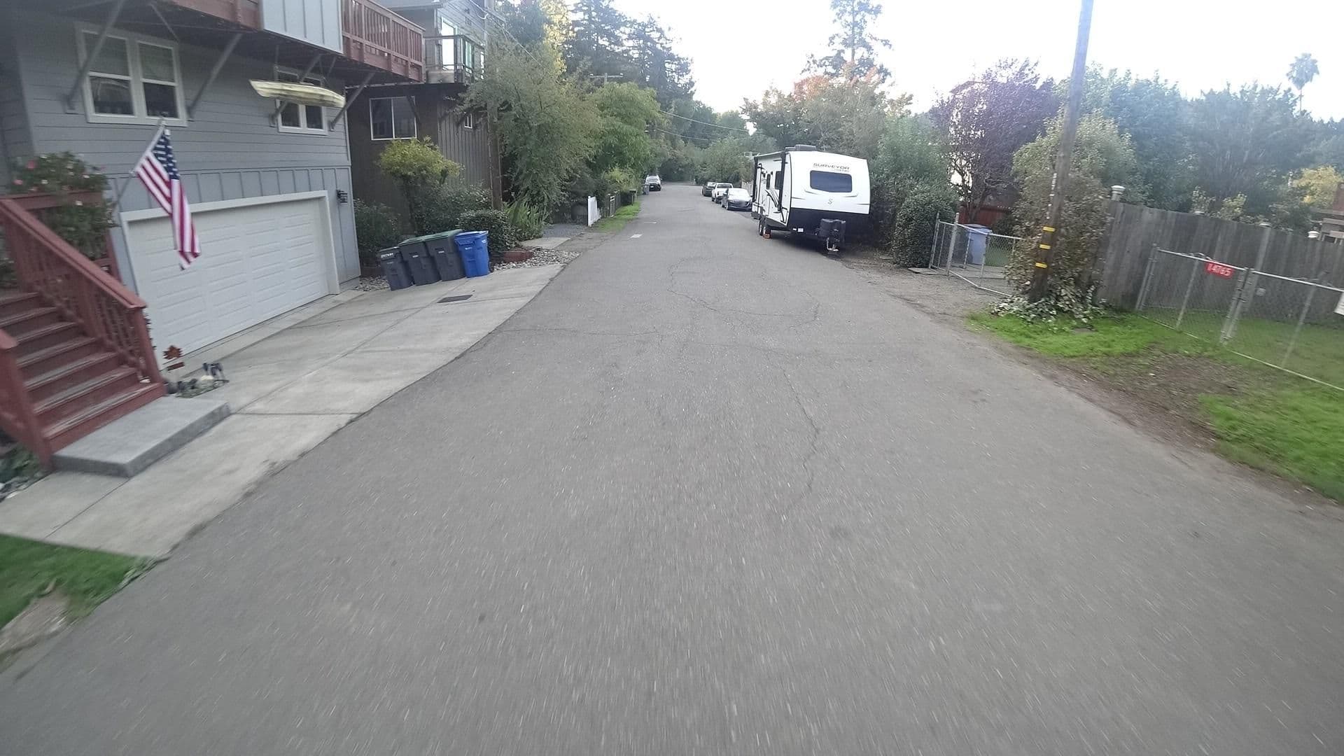 Street view near Jiggety Jade House, Guerneville — © marker_geo (CC BY-SA · Mapillary)