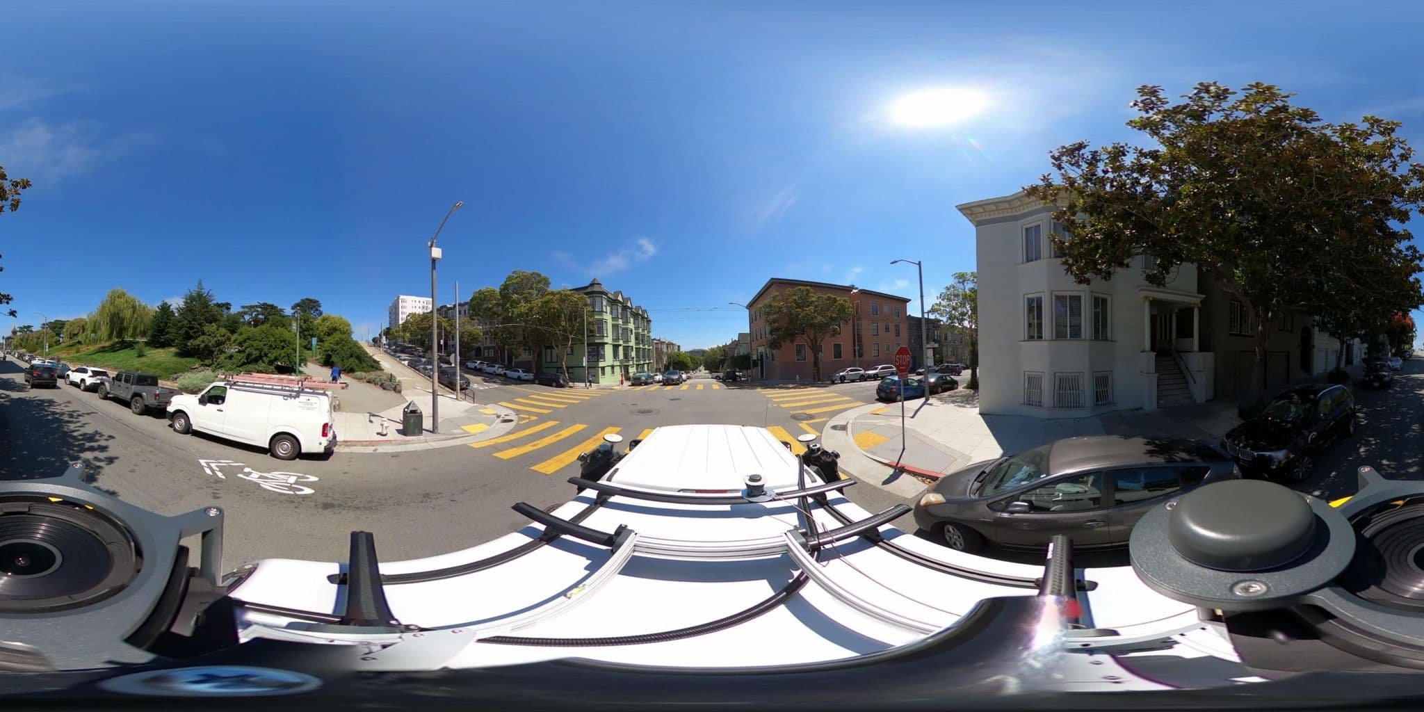 Street view near The Alamo, San Francisco — © compassdata (CC BY-SA · Mapillary)